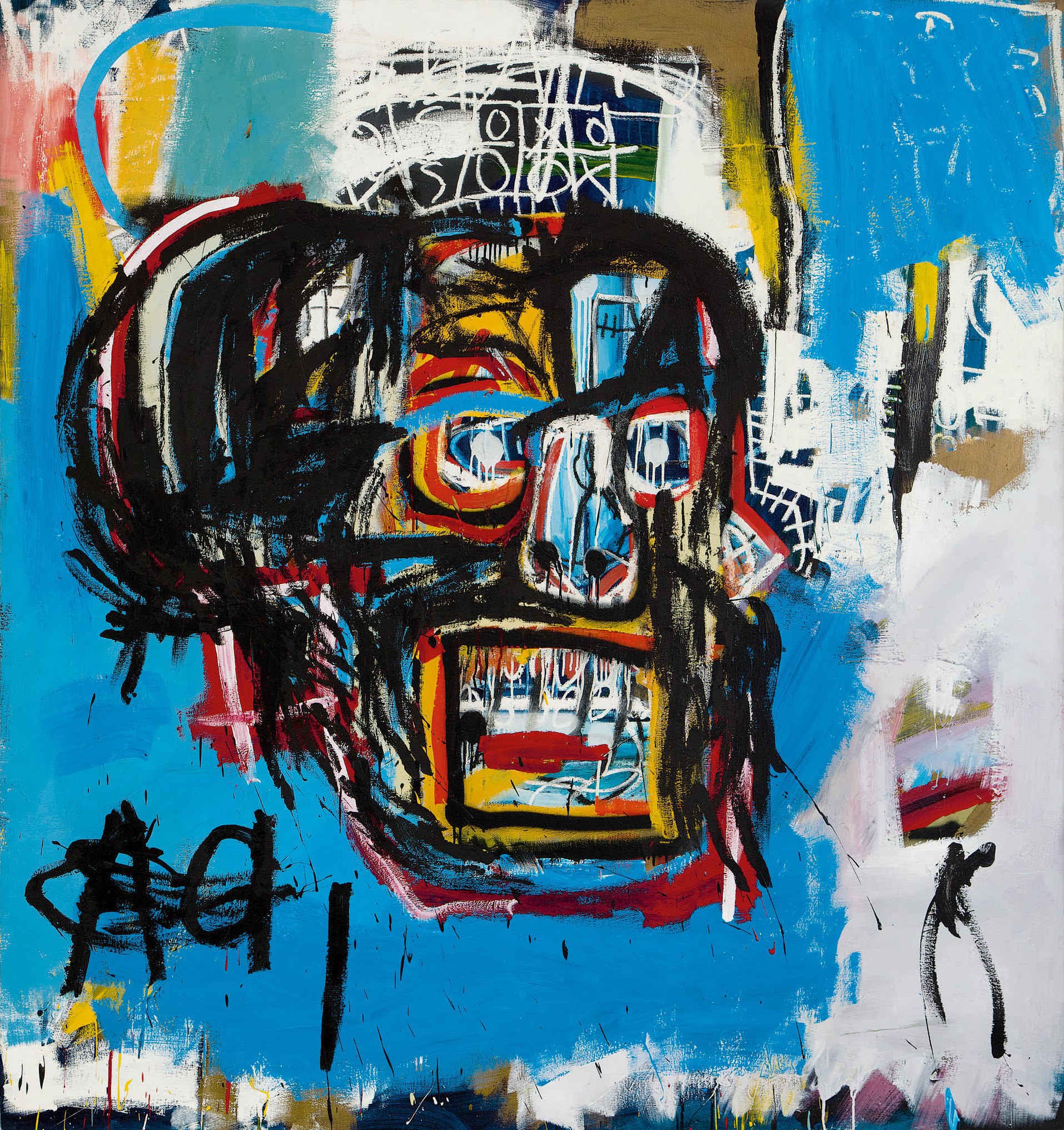 Obra de Basquiat vendida por valor recorde de 100 milhões de euros
