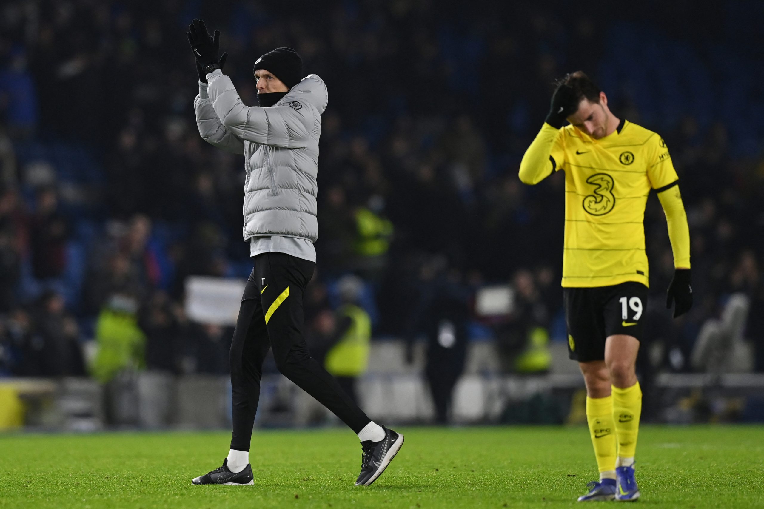 Brighton ‘empata’ Chelsea, que não vence na Premier League há quatro jornadas