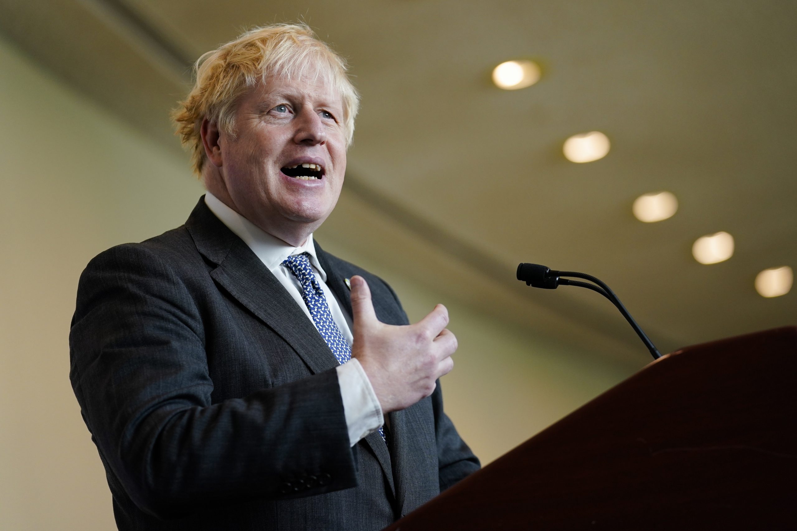 Boris Johnson elogia nova posição dos EUA sobre o clima