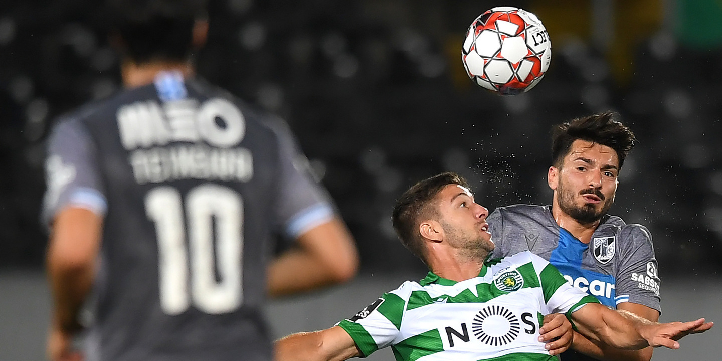 Vitória de Guimarães e Sporting empatam no regresso à competição