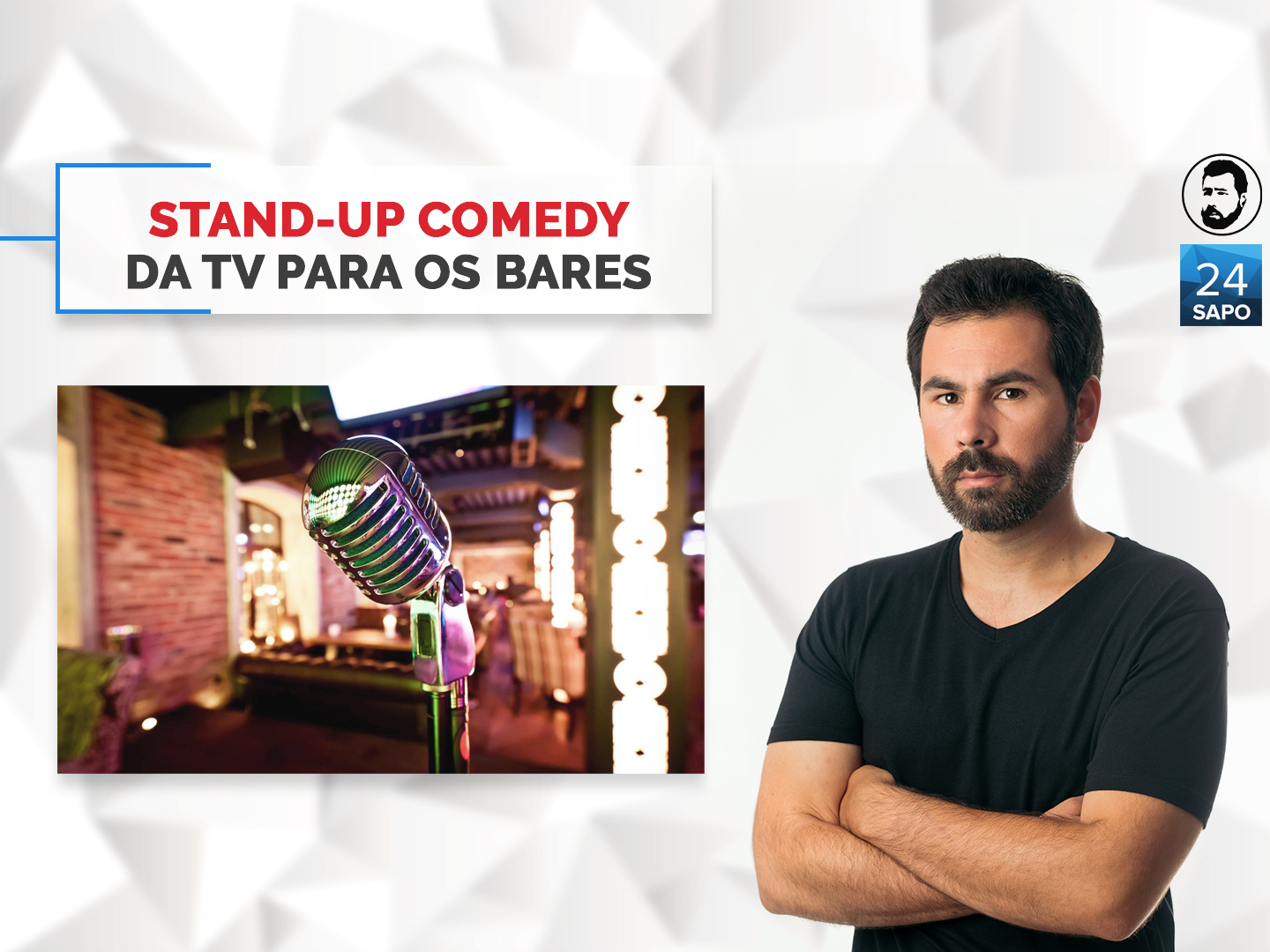 Stand-up comedy: da televisão para os bares