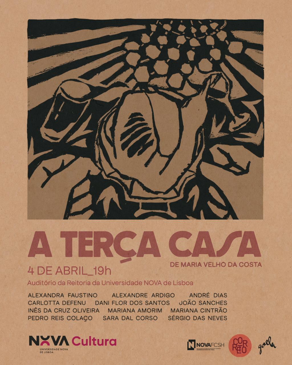 Estudantes da FCSH e Grupo de Teatro Correcto apresentam “A Terça Casa”