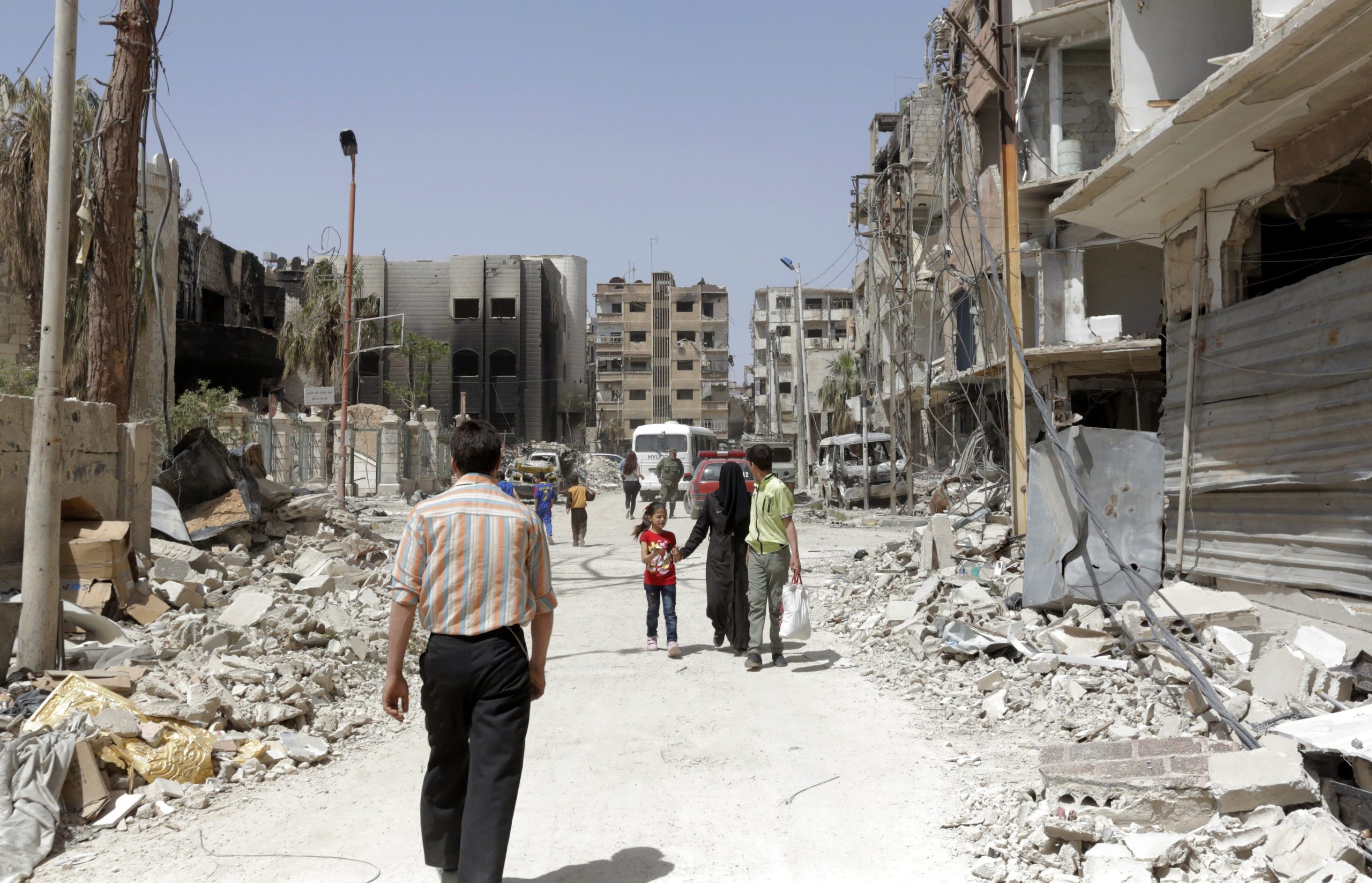 Rússia indica que peritos internacionais concluíram investigação em Douma, na Síria