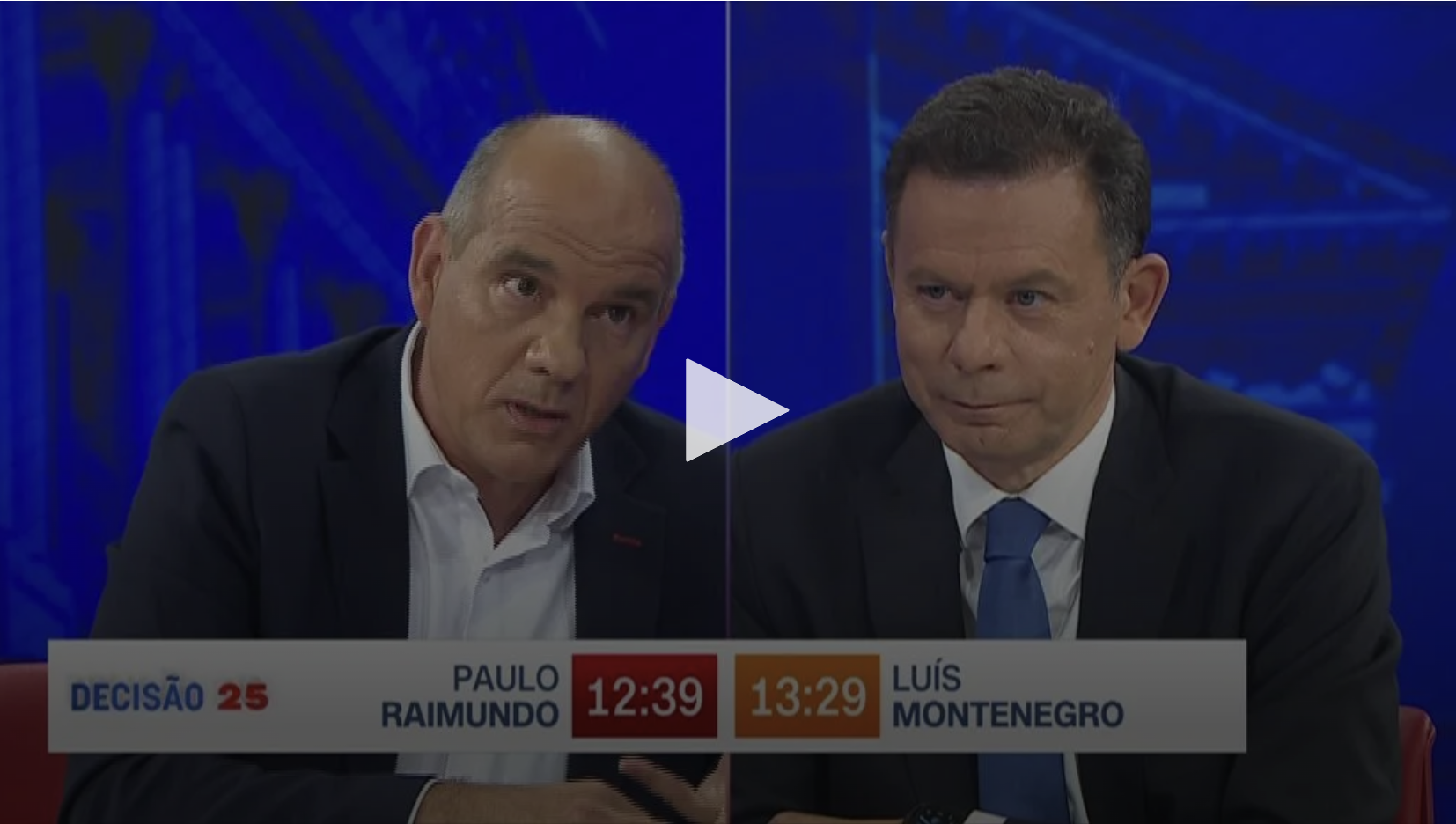 Paulo Raimundo vs Luís Montenegro. Primeiro debate, primeiro round de ética
