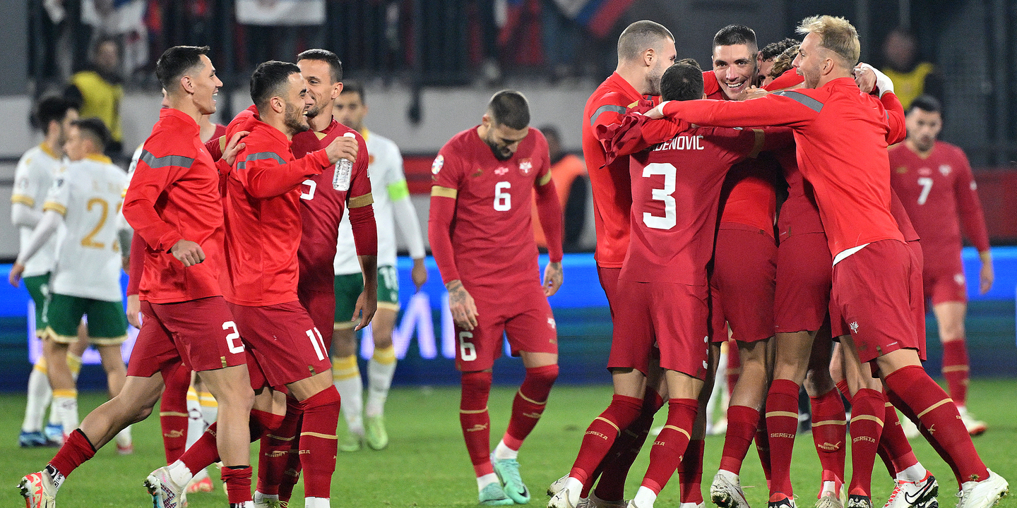Sérvia ‘empata’ Eslovénia aos 90+5 minutos com golo de Jovic