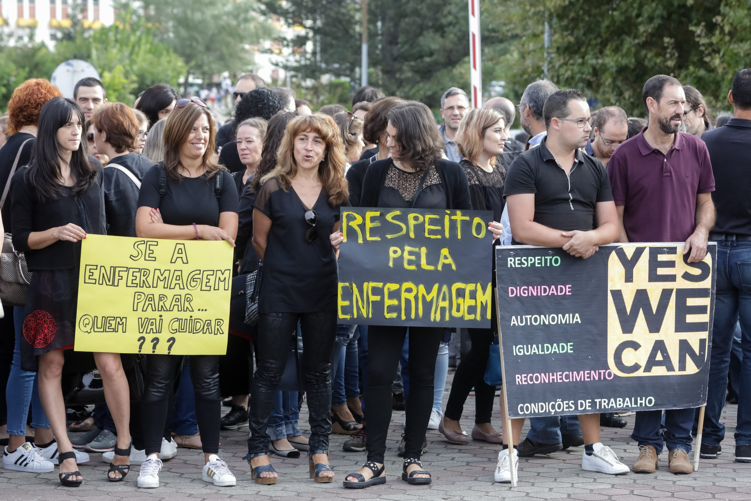Greve dos Enfermeiros: Sindicato vai processar hospitais que marcarem faltas injustificadas