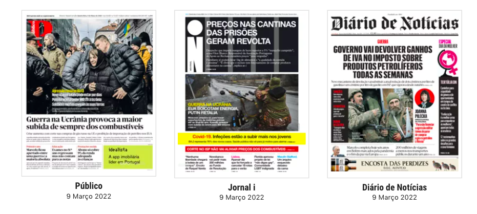 Revista de Imprensa: A guerra dos combustíveis e o aumento da covid-19 nos mais jovens