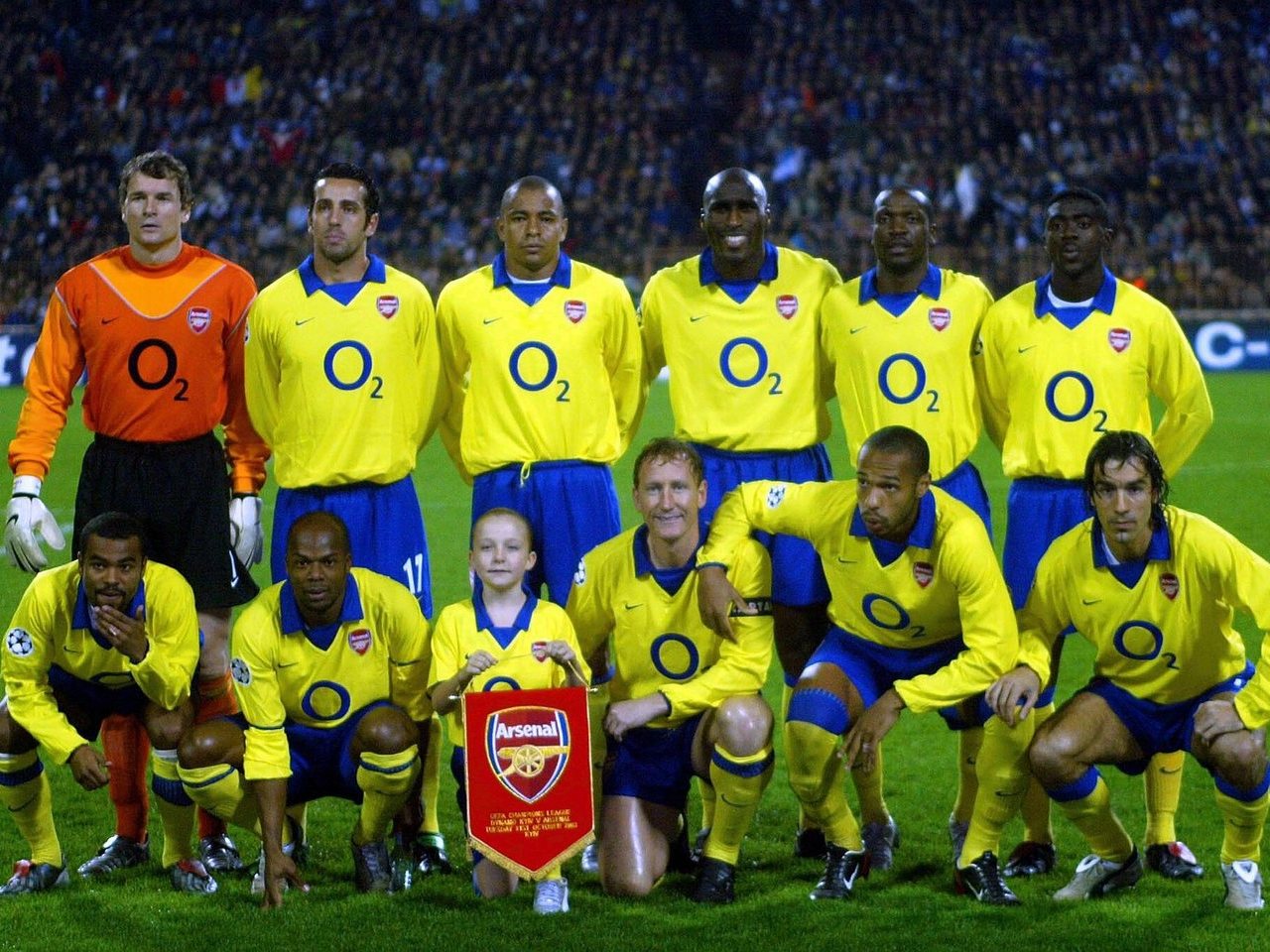 DYNAMO KIEV VS ARSENAL LONDON