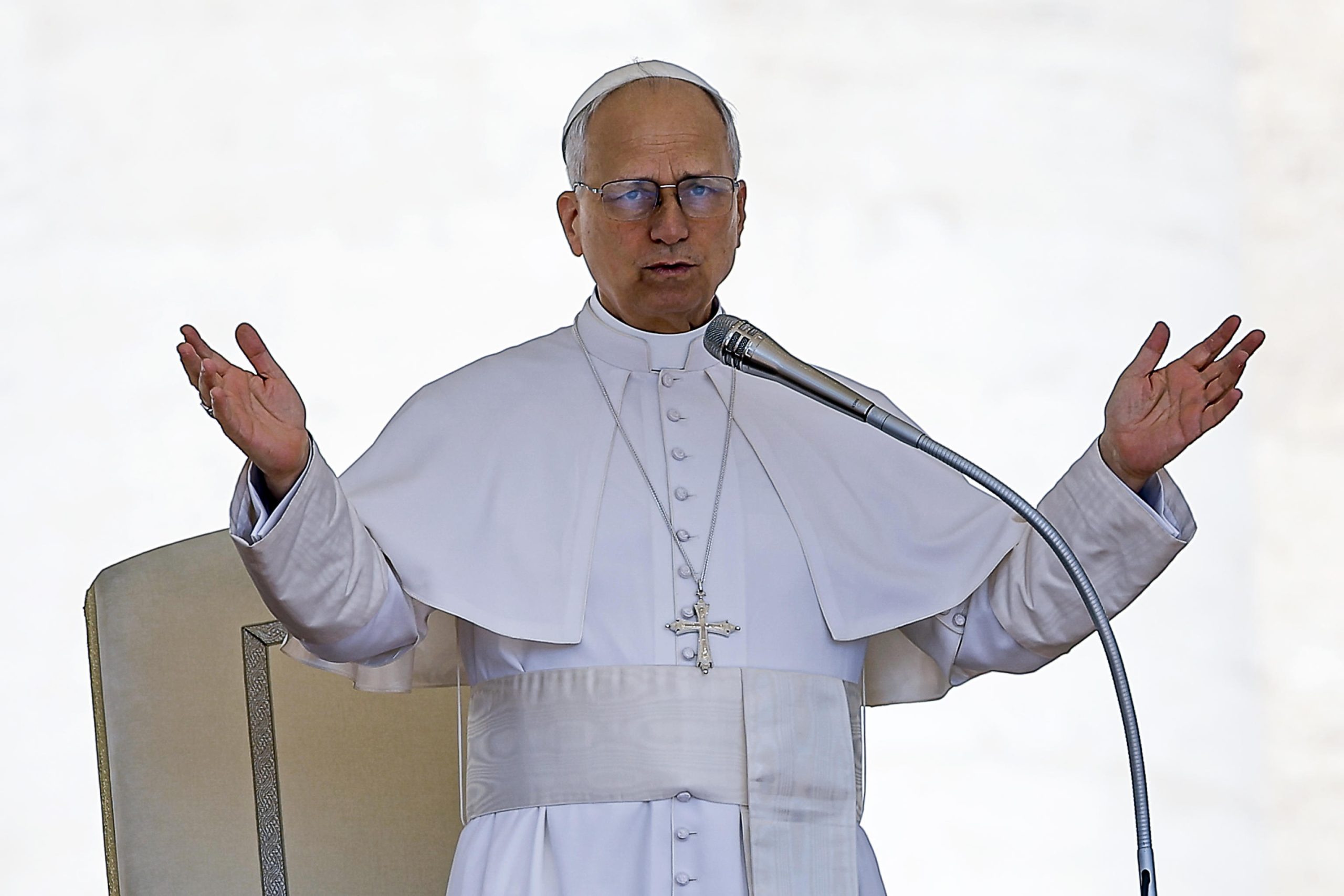 Papa Leão XIV pede cessar-fogo imediato na Faixa de Gaza
