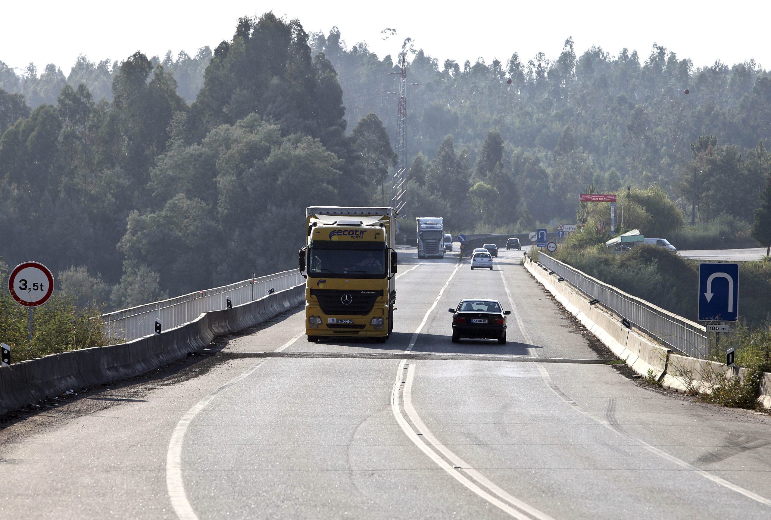 Obras no IP3 vão condicionar o trânsito em Santa Comba Dão-Viseu
