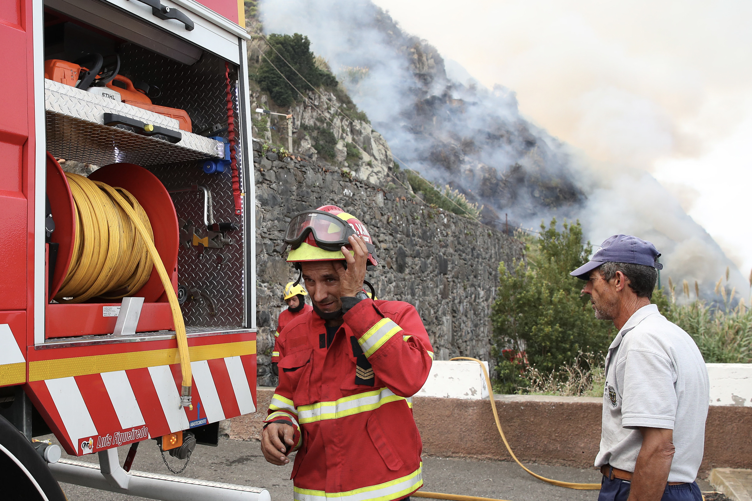 Fogo em Baião encontra-se “extinto” mas operacionais mantêm vigilância ativa