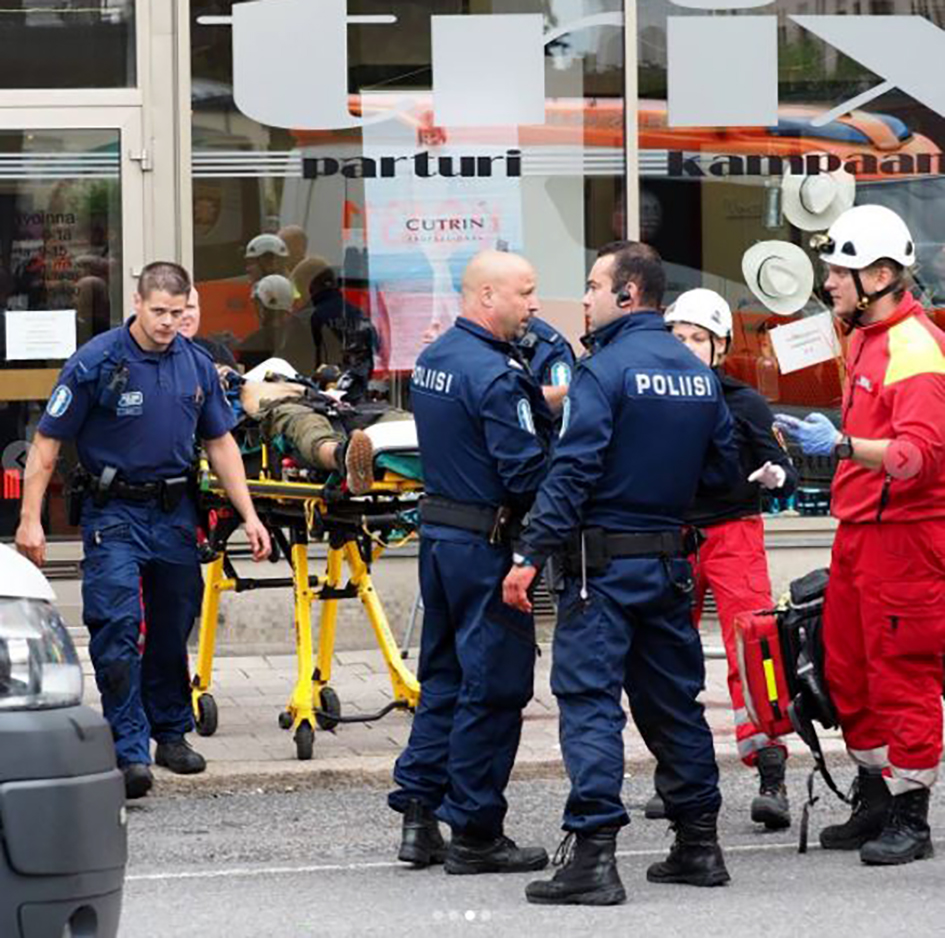 Autor de ataque terrorista na Finlândia era requerente de asilo