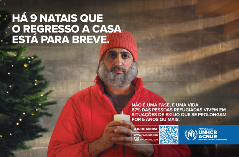 Os natais sem casa sucedem-se, porque ser refugiado “não é uma fase, é uma vida”