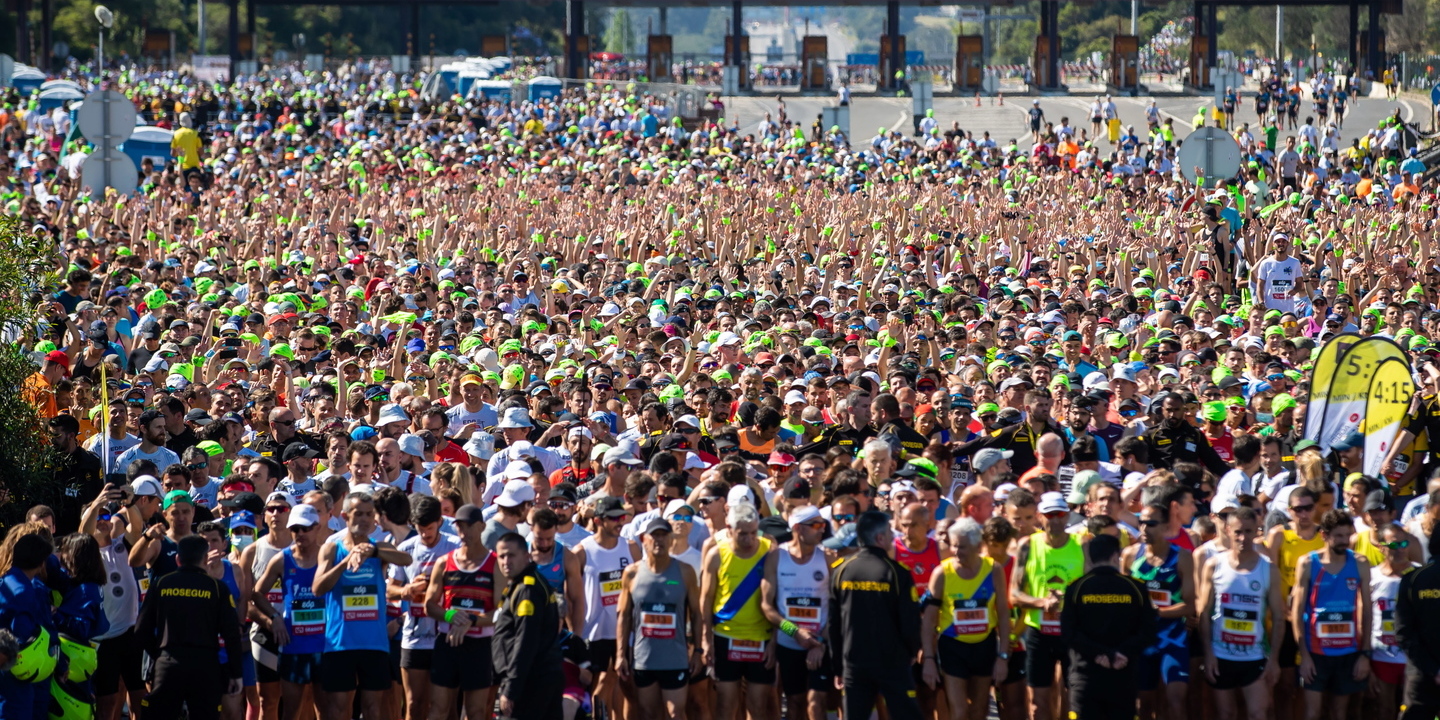 Maratona e Meia Maratona de Lisboa condicionam várias vias da cidade. Saiba onde não pode circular hoje