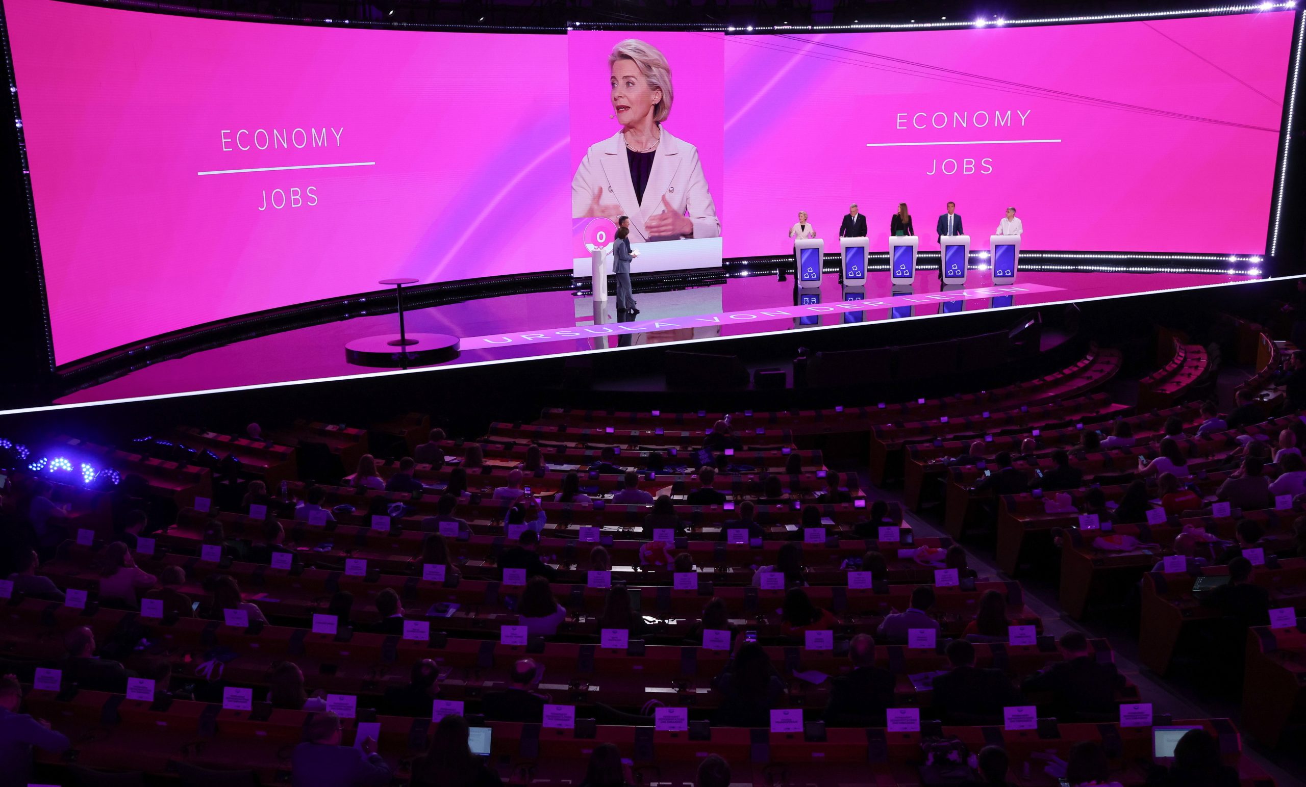 Von der Leyen quer escudo de defesa aérea para a Europa