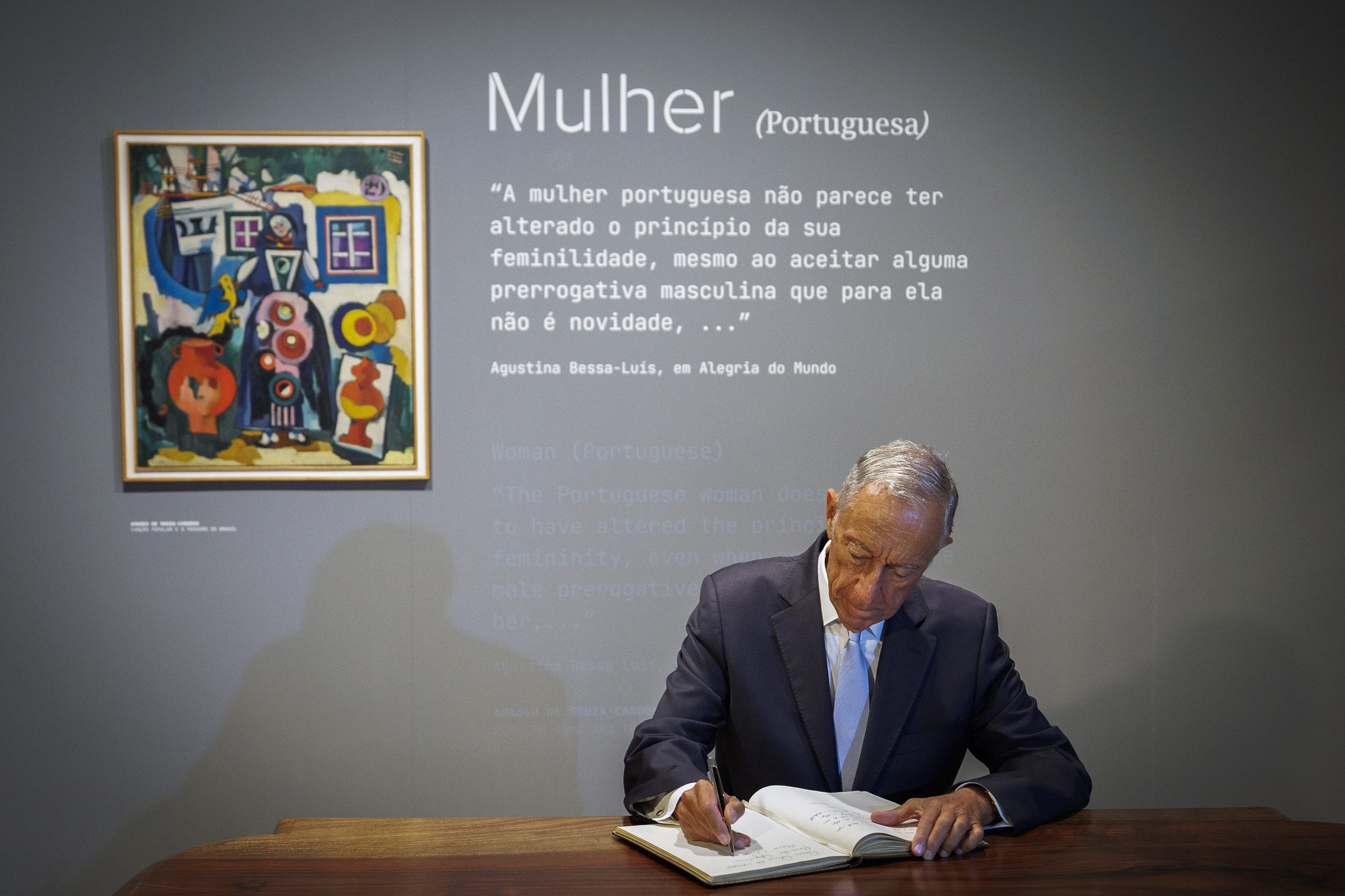 “Uma mulher sem medo”. Marcelo recordou Agustina Bessa-Luís no centenário da escritora em Amarante