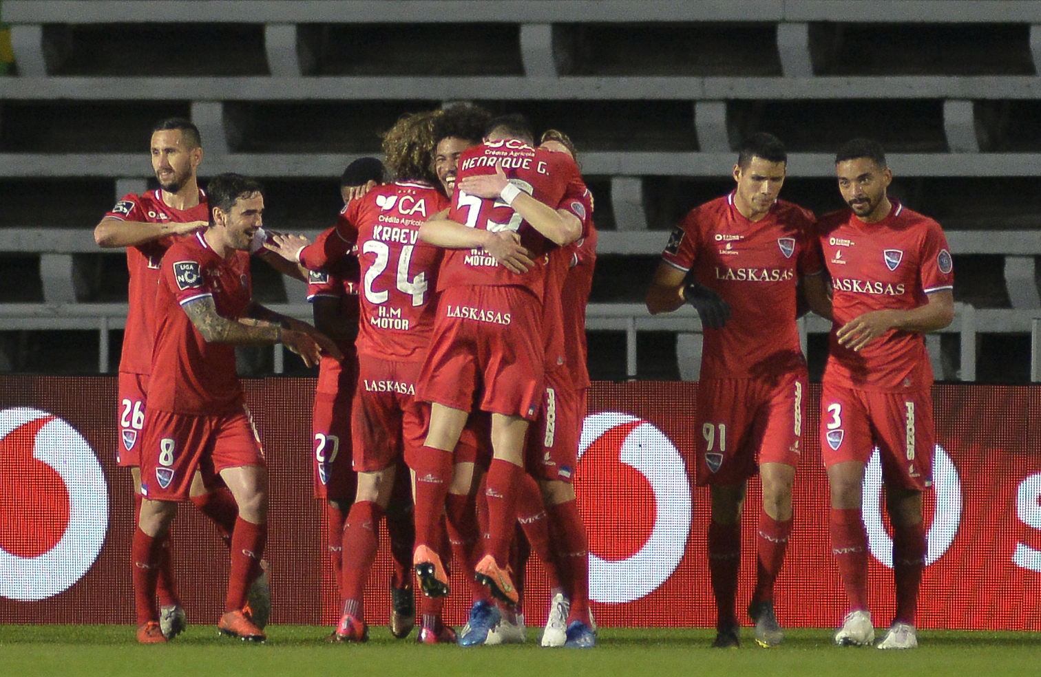 Gil Vicente interrompe série de quatro jogos sem vencer e sobe a nono da I Liga