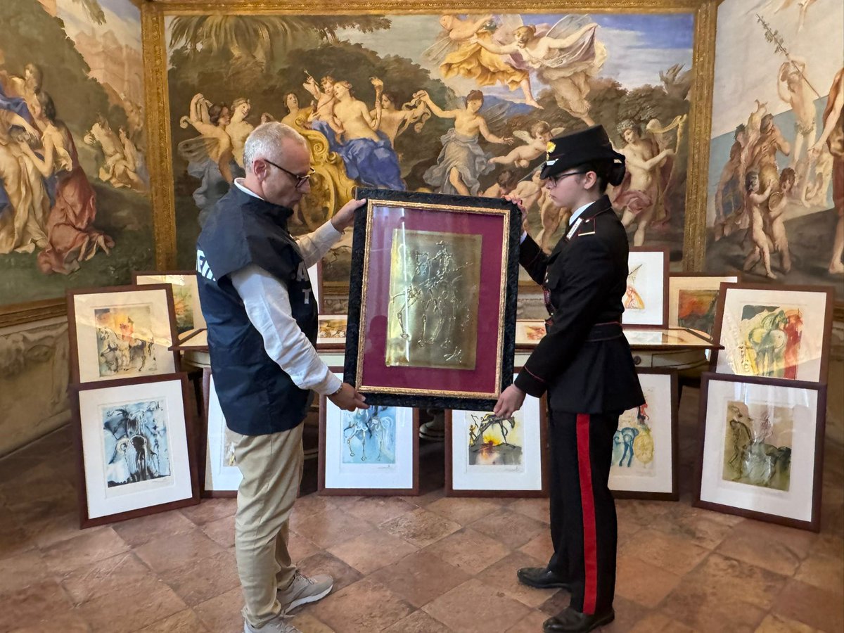 Polícia italiana apreende 21 obras suspeitas de falsificação em exposição de Salvador Dalí