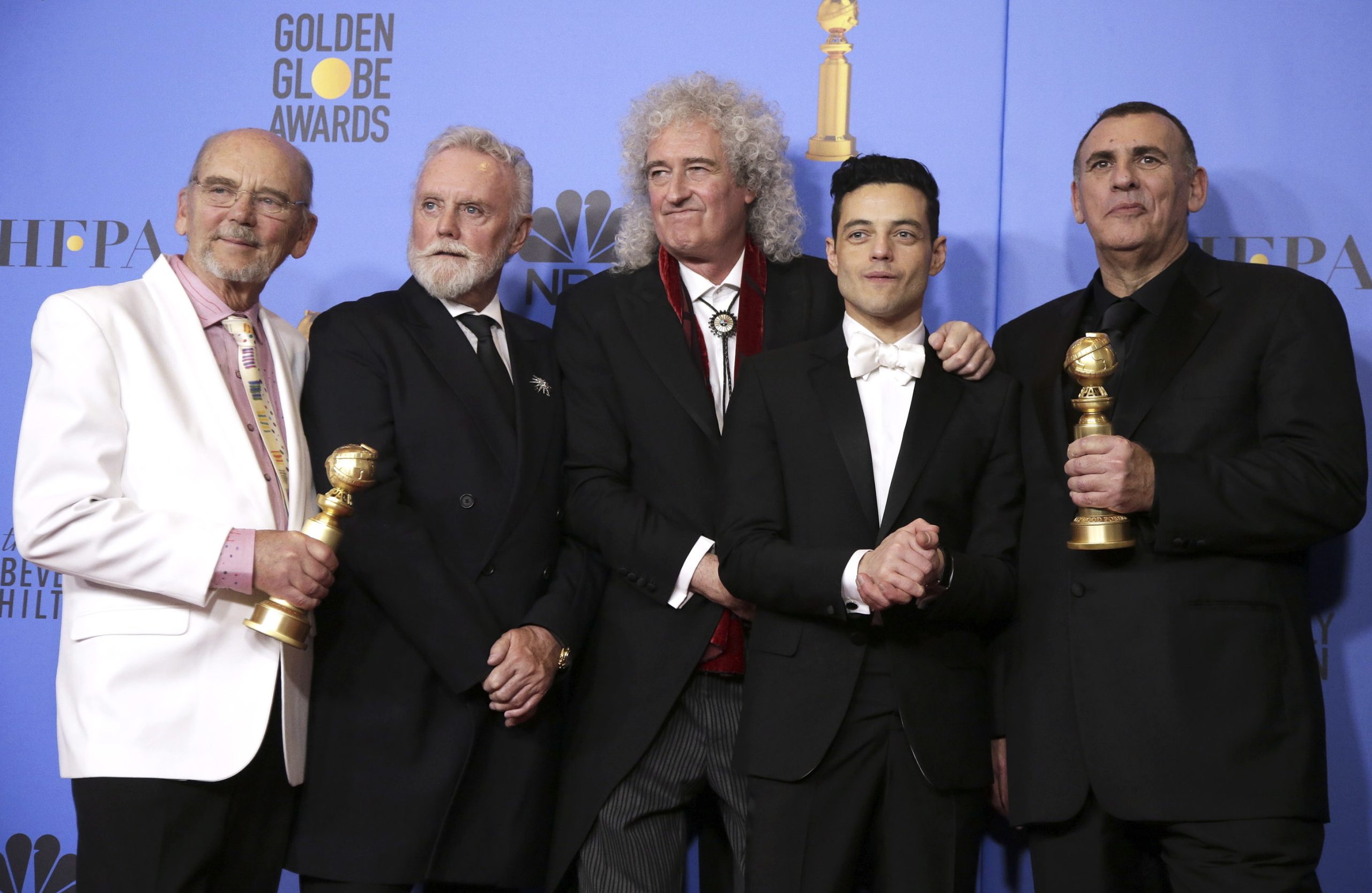 “Bohemian Rhapsody” é o grande vencedor dos Globos de Ouro
