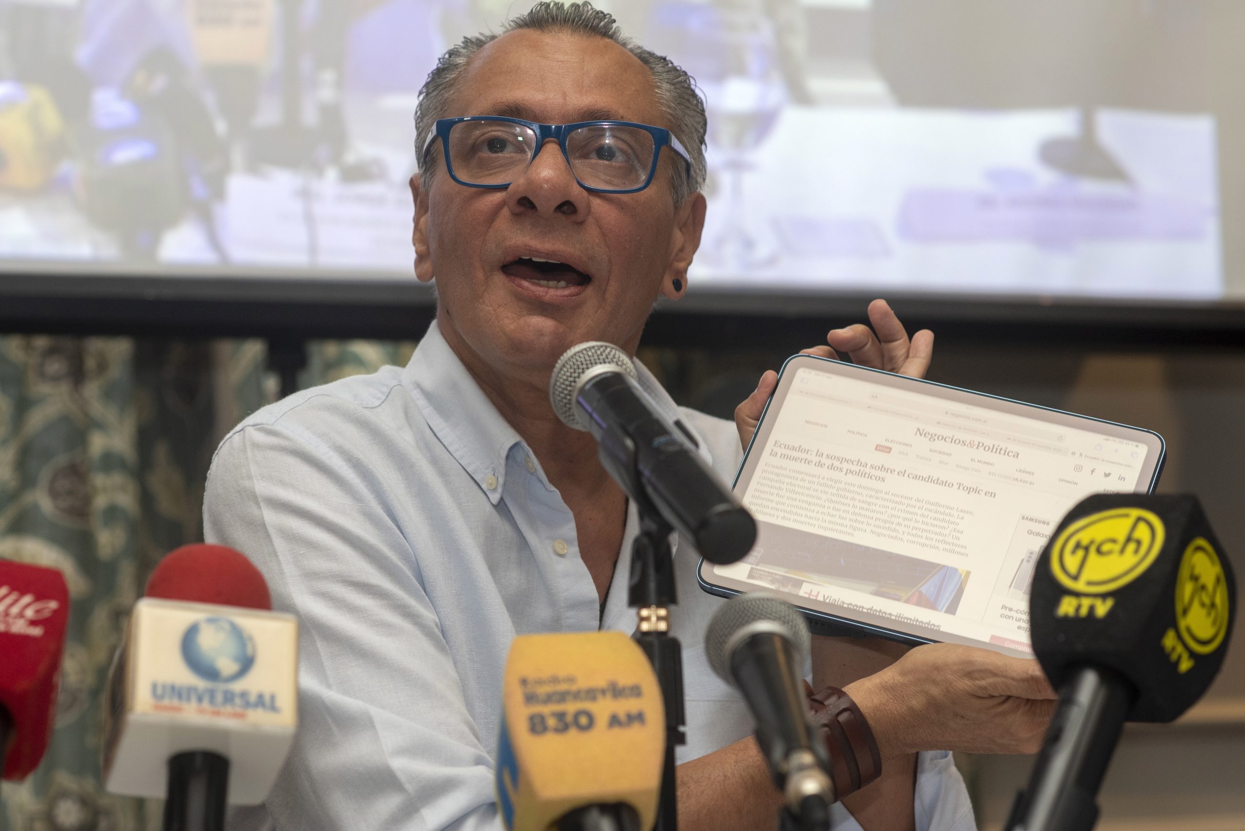 Um arguido em risco de fuga ou perseguido politicamente? A história do ex-vice-presidente do Equador está longe do fim