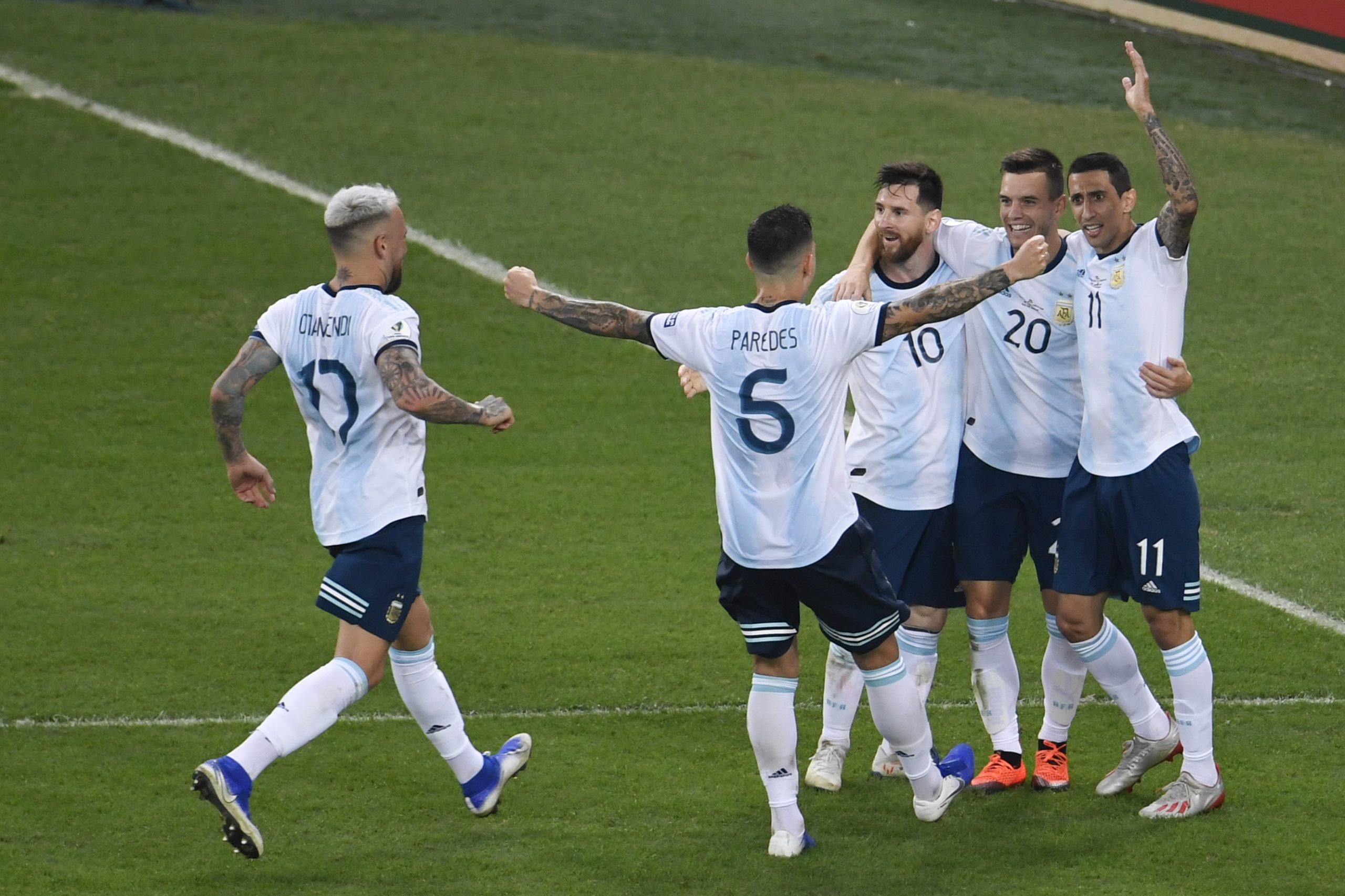 Copa América: Argentina bate Venezuela e marca encontro nas ‘meias’ com Brasil