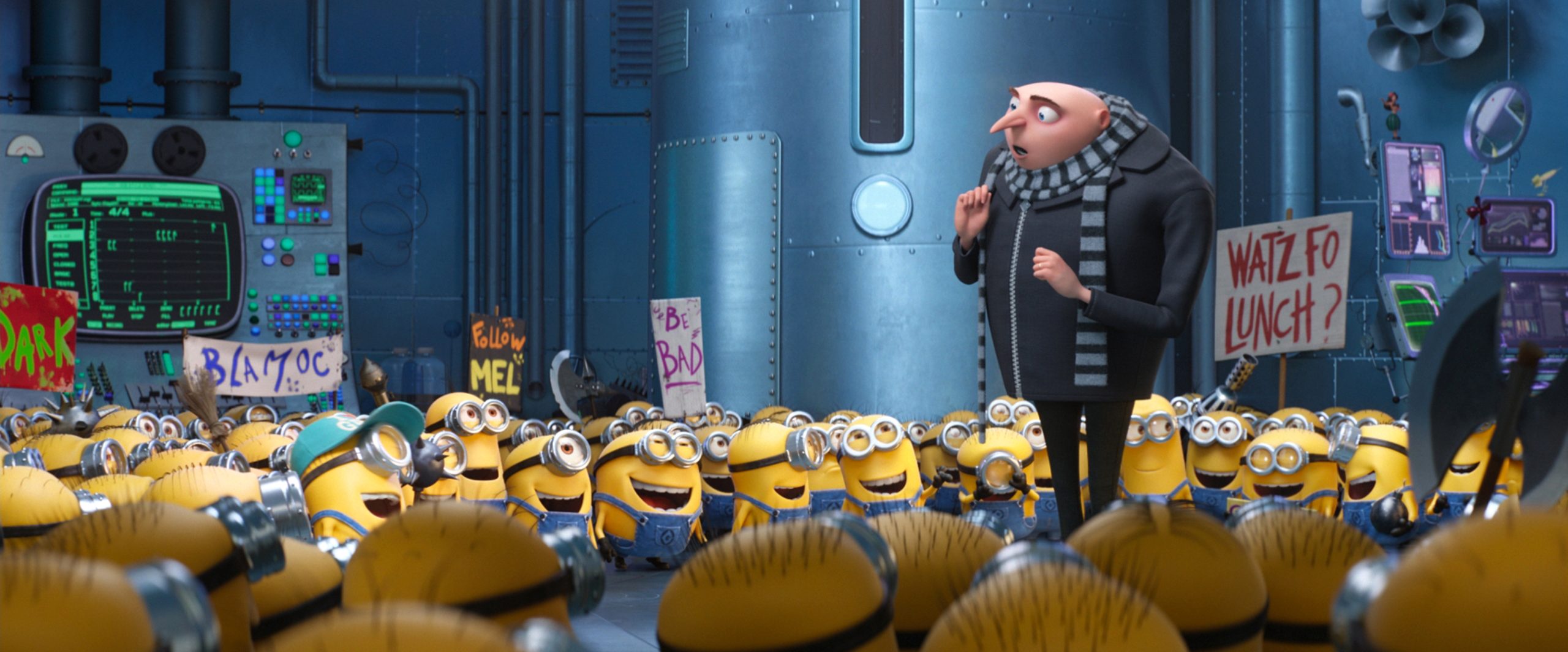 Este Gru está bem-disposto