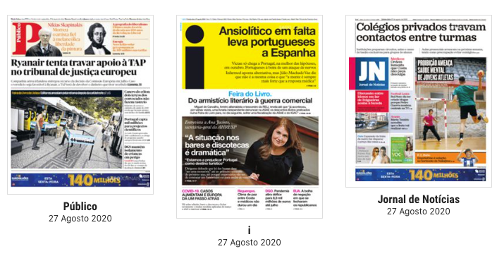 Revista de Imprensa: As aventuras incríveis da fuga dos milionários e as novas regras dos lares para resistir à pandemia