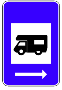 Área de serviço para autocaravanas: