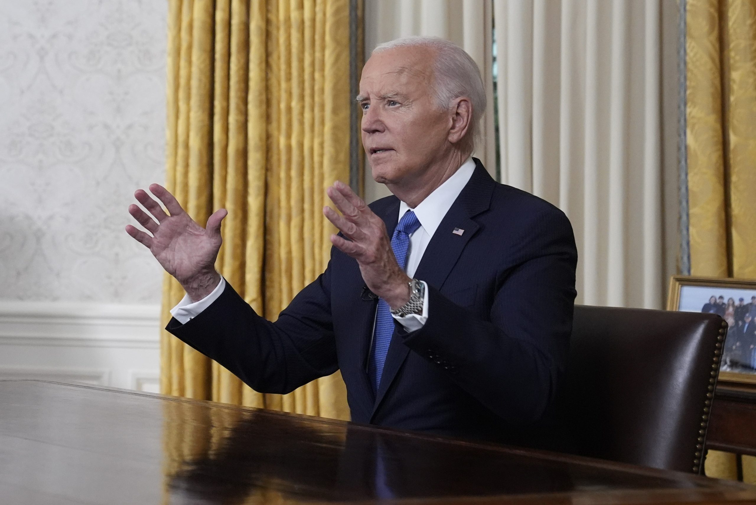 Joe Biden: “Nada pode interferir no caminho de salvar a nossa democracia. Isso inclui a ambição pessoal”