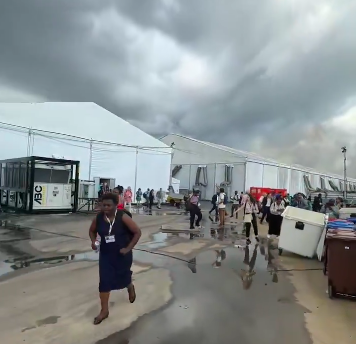 Incêndio obriga a evacuar a COP30. Não há feridos registados