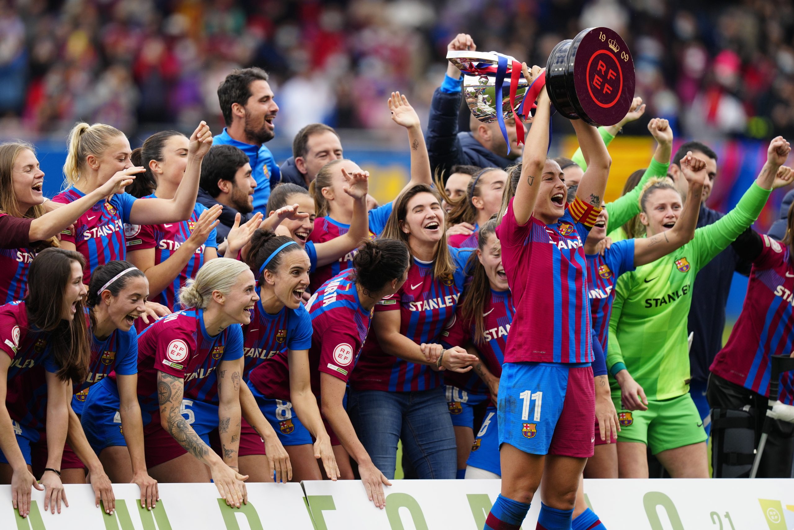 FC Barcelona goleia Real Madrid e vence Liga espanhola feminina pela sétima vez