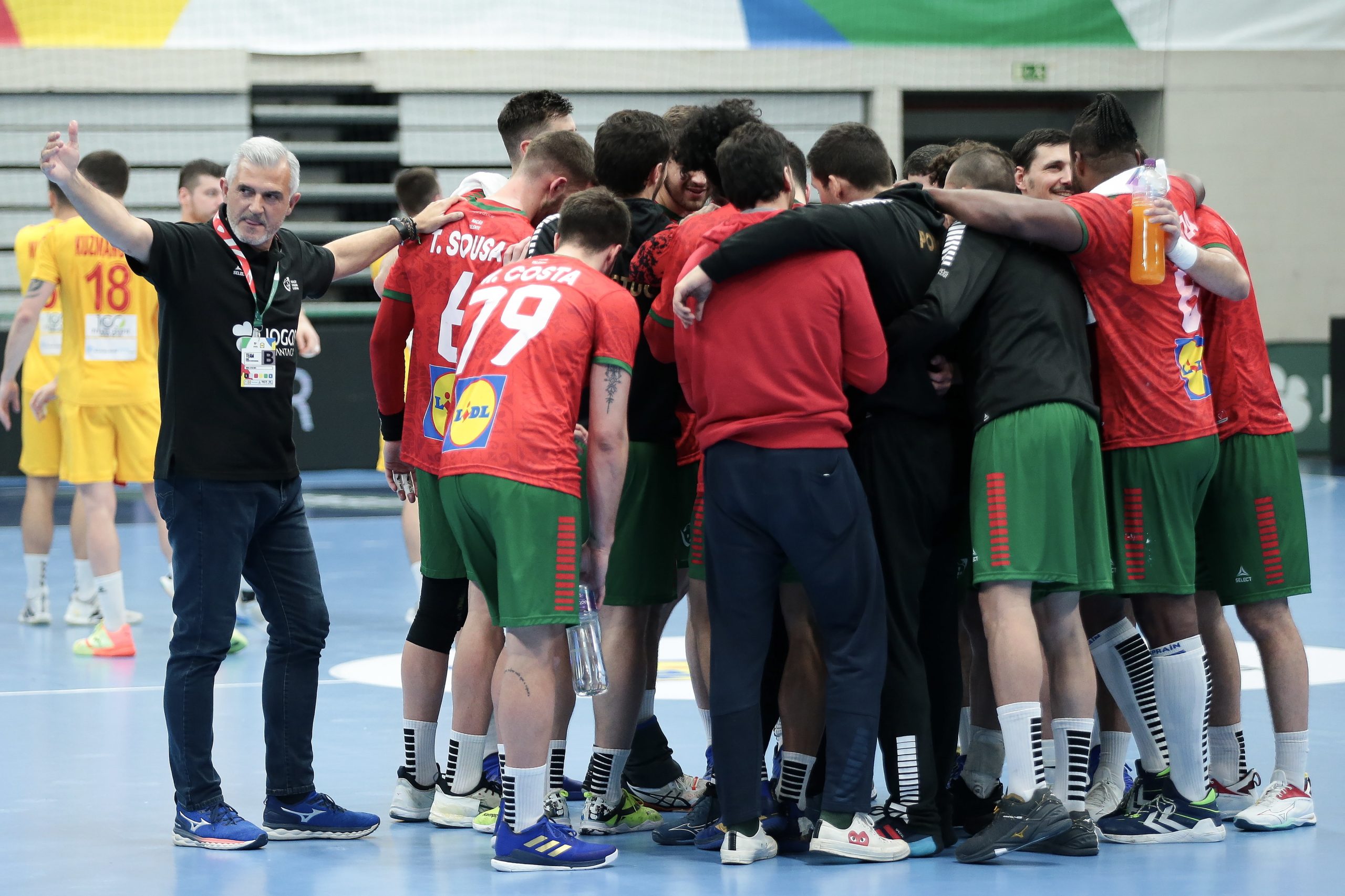 Portugal apura-se para o Euro2024 de andebol com vitória frente à Macedónia do Norte