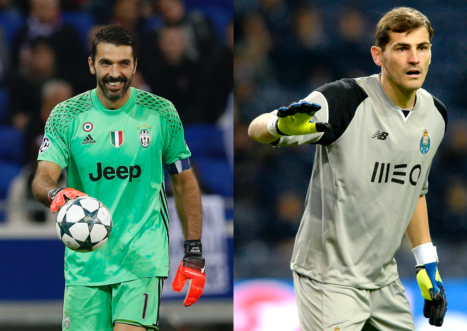 Buffon vs Casillas. Esta noite há confronto de titãs no Dragão