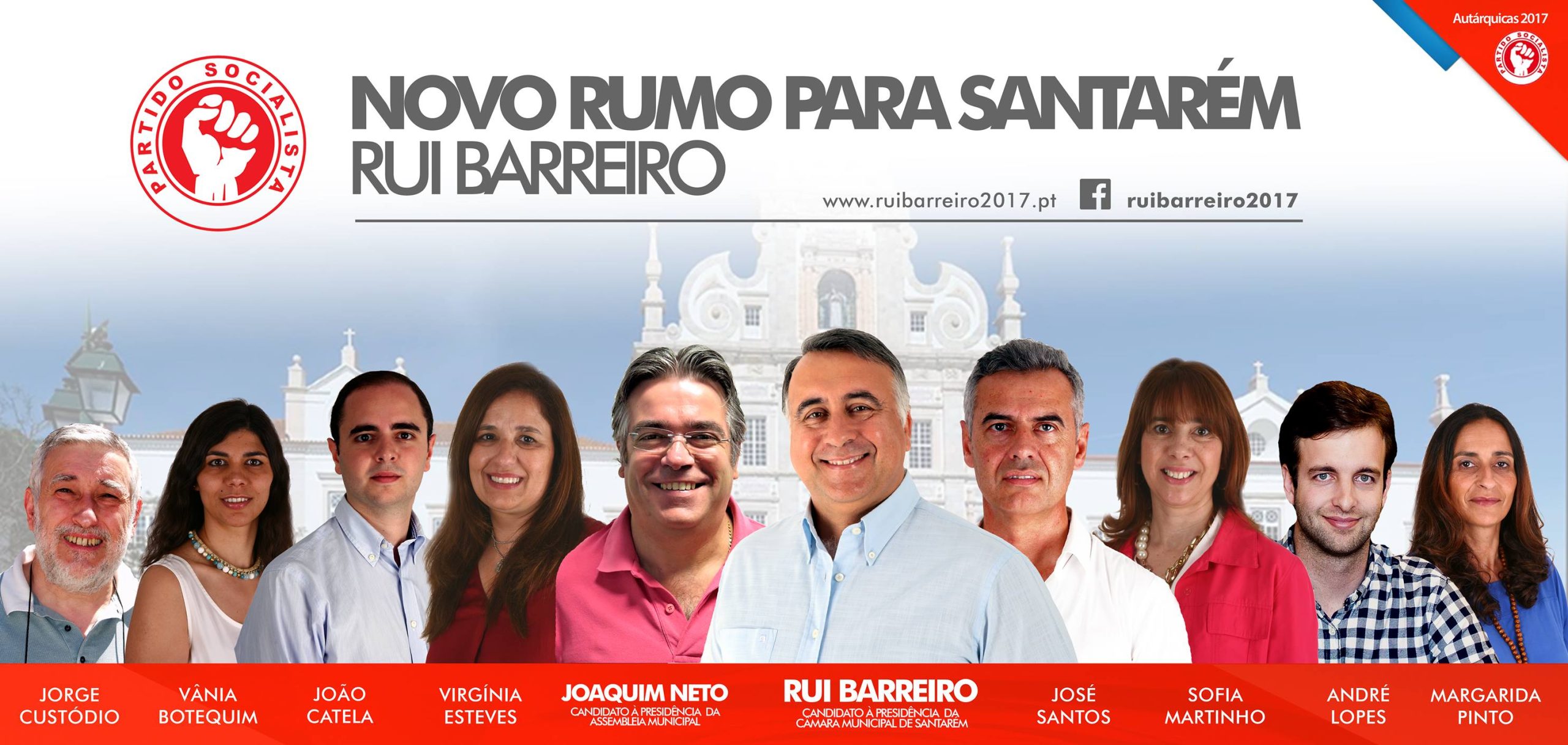 Rui Barreiro (PS) quer motivar trabalhadores e melhorar serviços municipais de Santarém