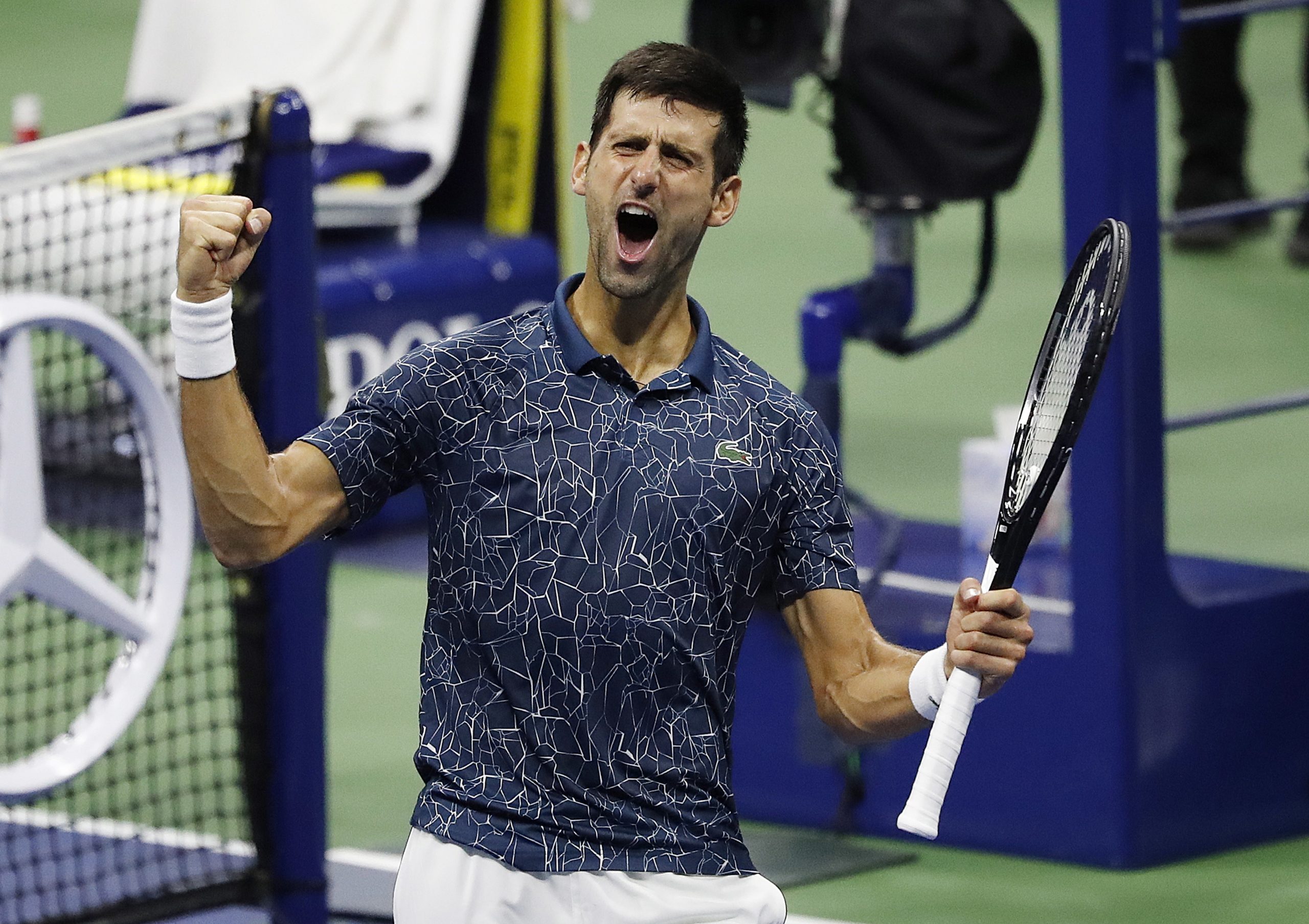 Novac Djokovic vence Nishikori e disputa final do US Open com Del Potro