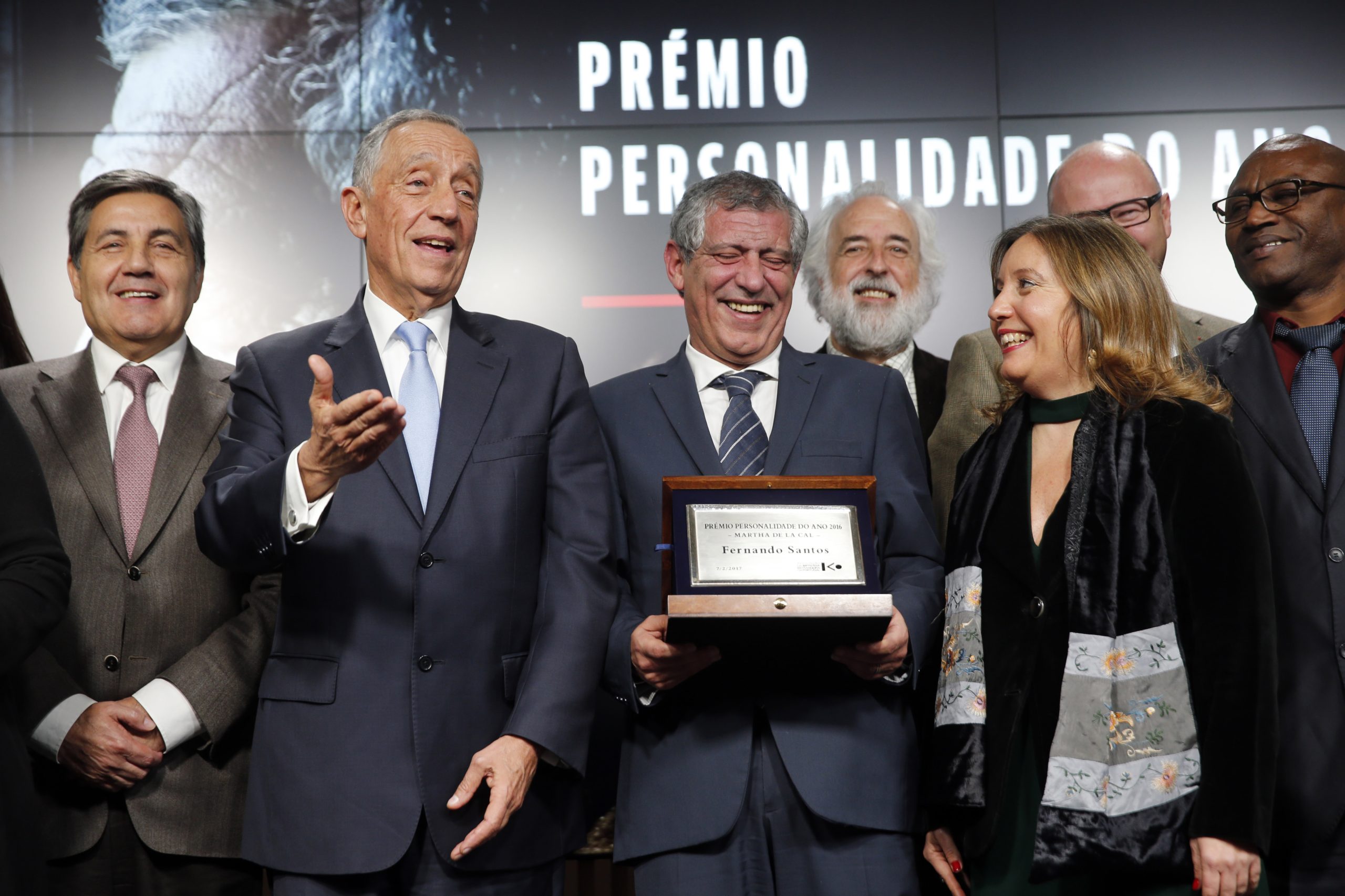 Marcelo: Fernando Santos é um “anti-herói herói” que potenciou “o melhor” de Portugal