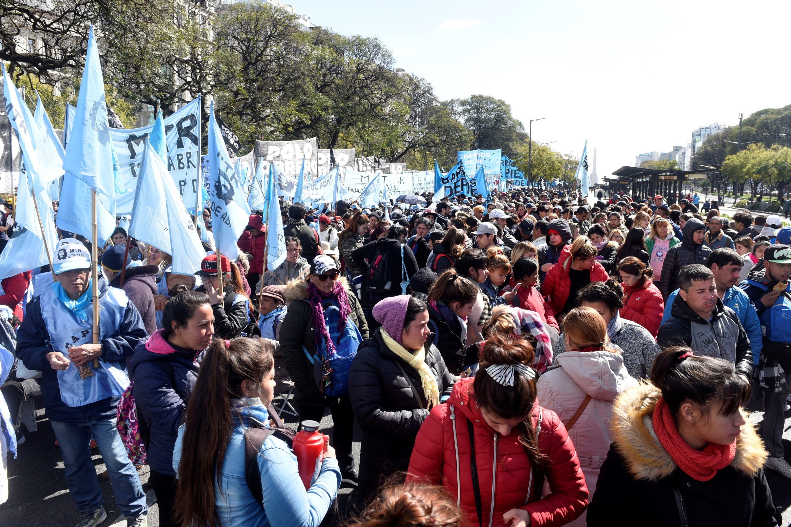 Milhares de argentinos exigem nas ruas aprovação de lei de emergência alimentar