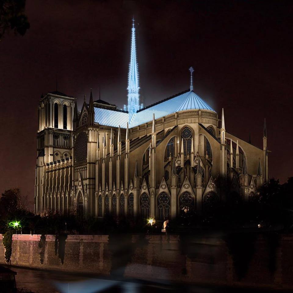 Uma piscina, um parque de estacionamento ou uma penthouse. As propostas para a reconstrução de Notre-Dame