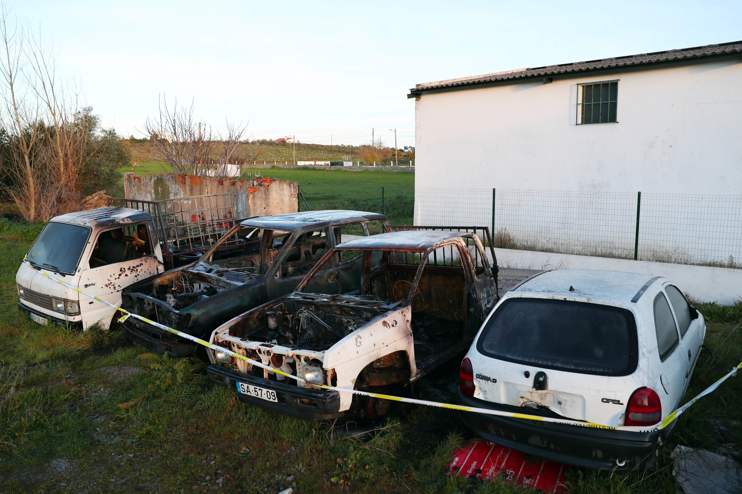 Detido suspeito de incendiar quatro veículos em Elvas