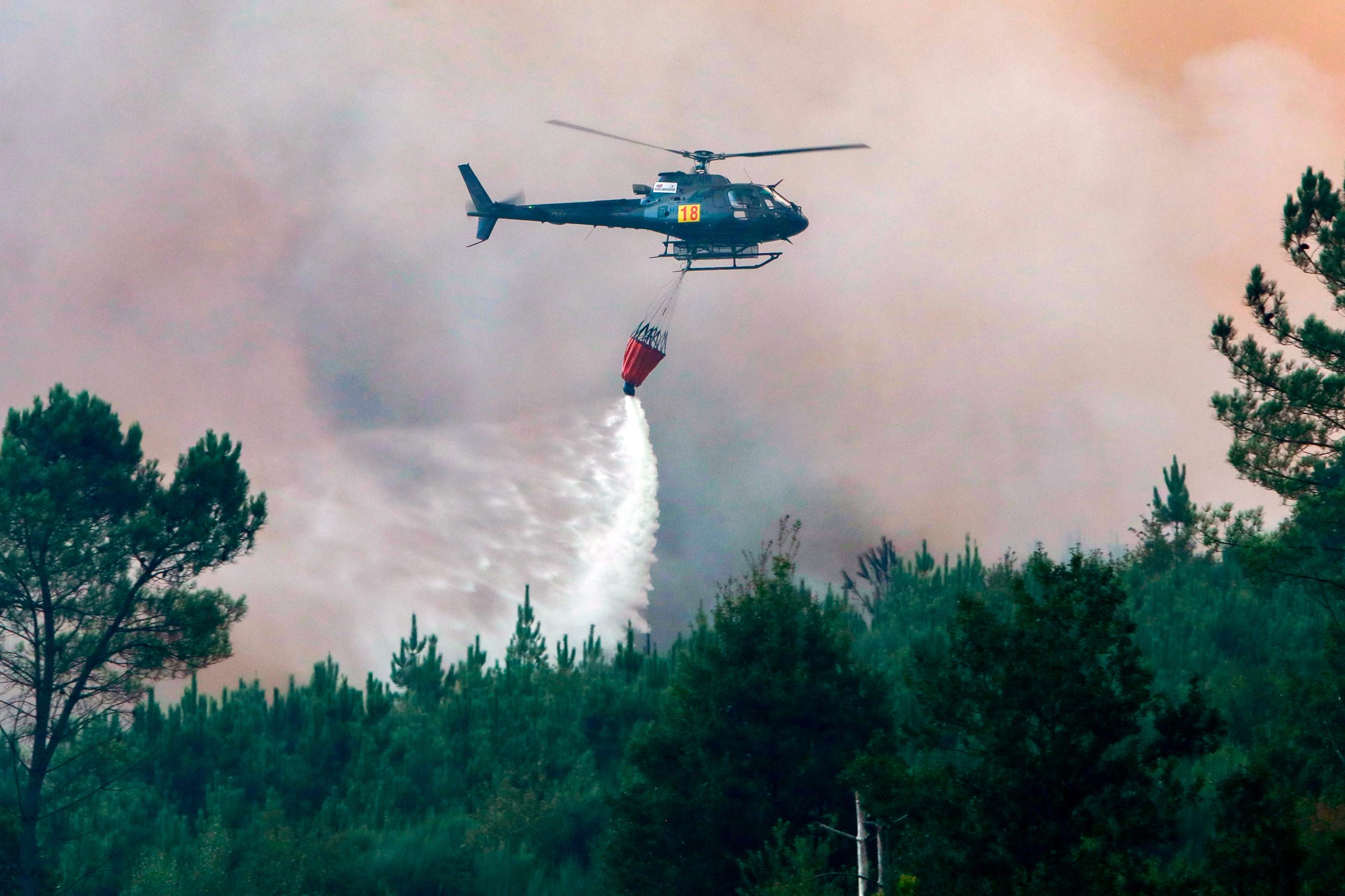 Incêndios. CIM do Alto Minho preocupada com retirada de helicóptero de combate a fogos