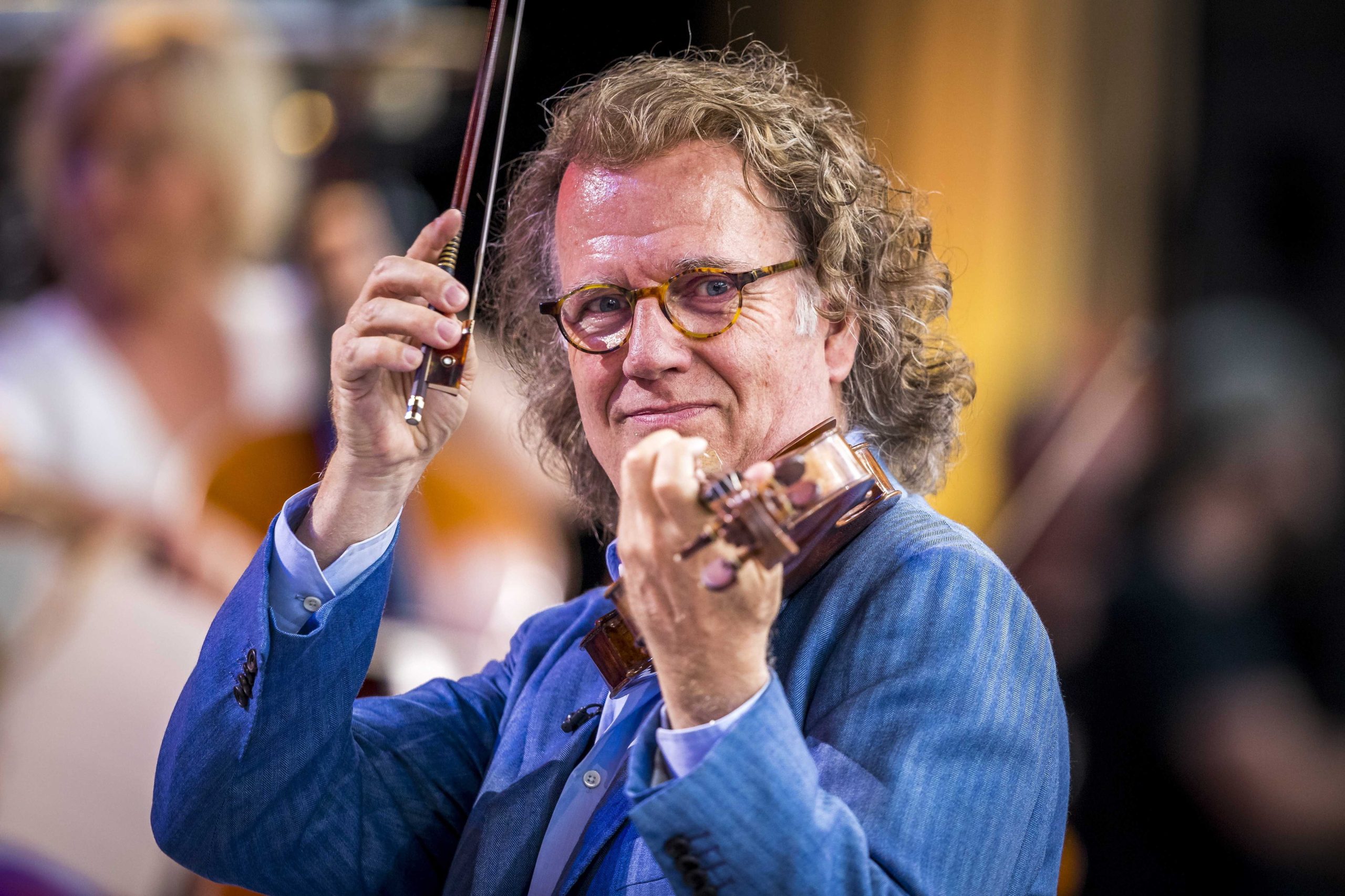Violinista André Rieu começa hoje ‘maratona’ de concertos em Lisboa