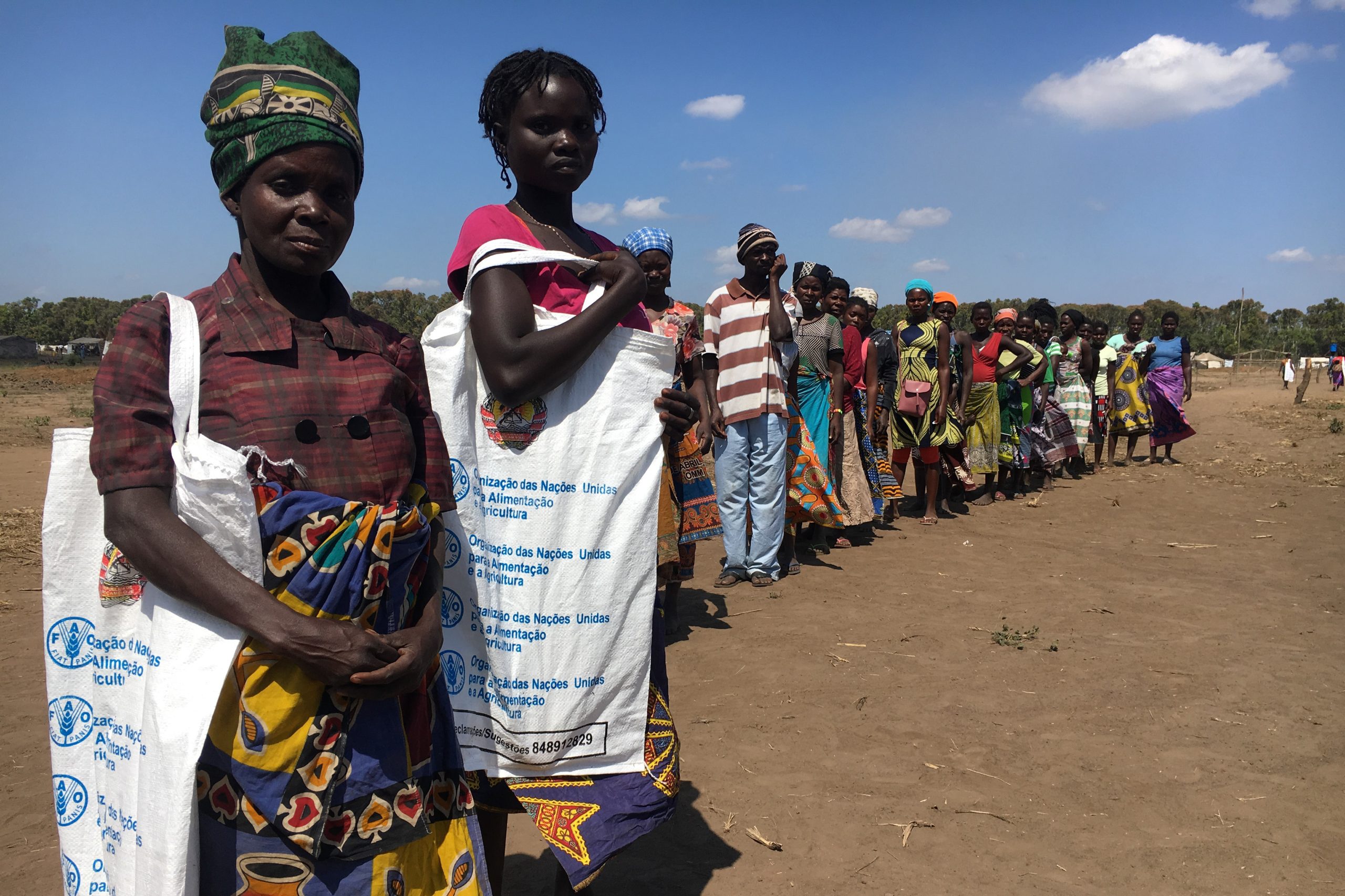 Idai. Isabel agarra-se às sementes da FAO para refazer a vida meio ano após ciclone
