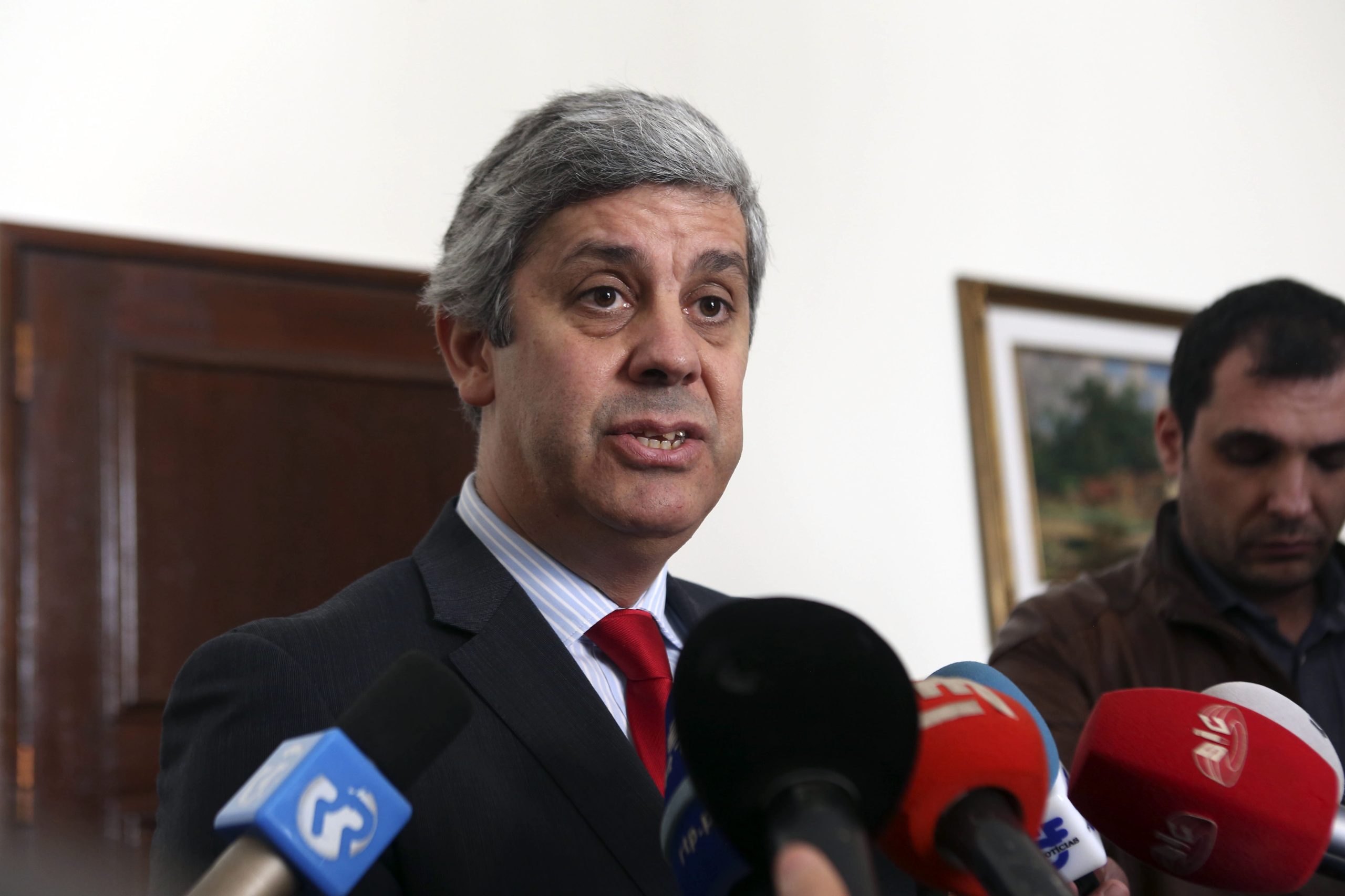 Centeno: “A posição do Eurogrupo face ao orçamento português foi muito construtiva e positiva”