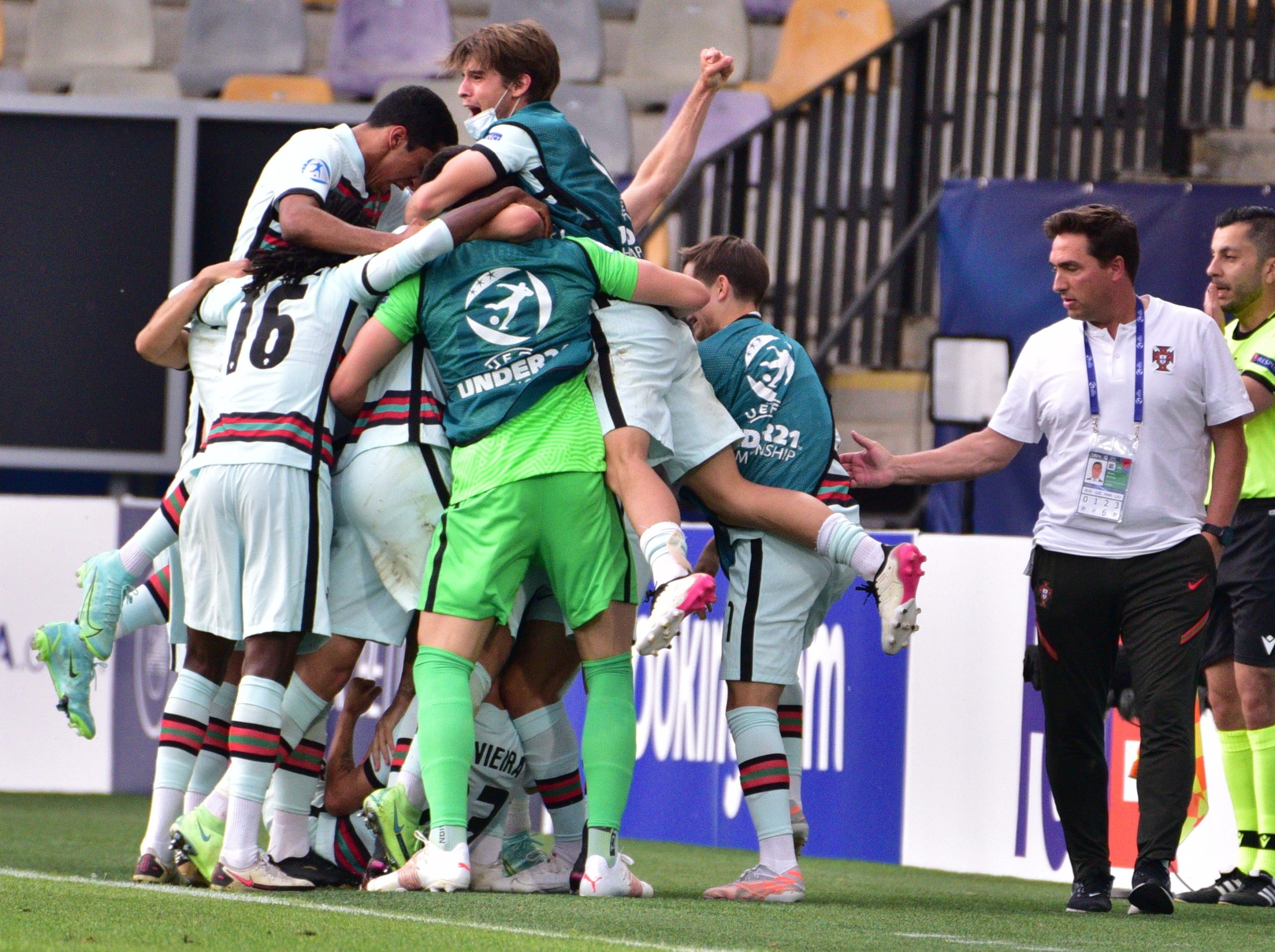 Portugal bate a Espanha e está na final do Europeu de sub-21