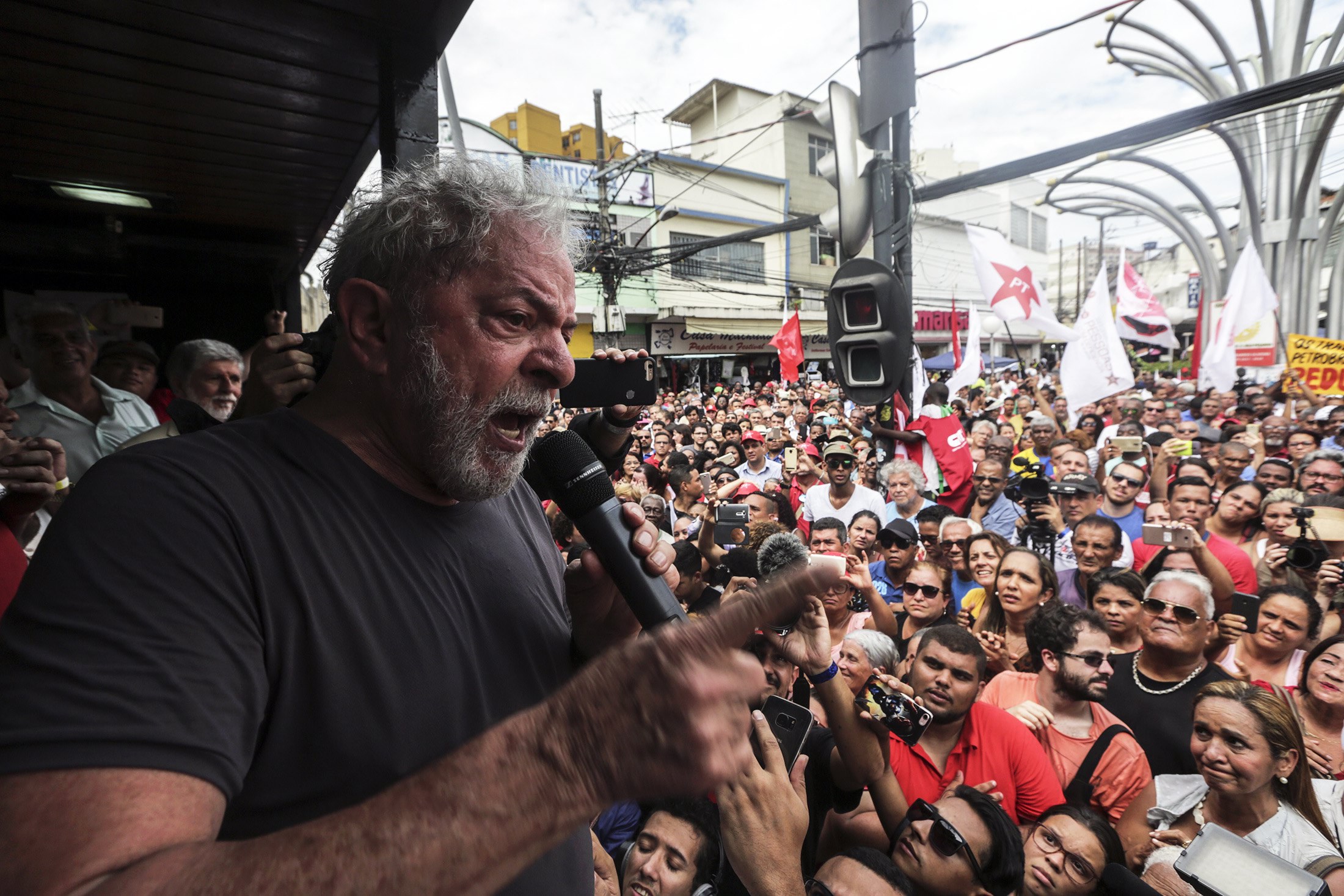 Partido dos Trabalhadores reafirma que pretende Lula da Silva como candidato nas eleições do Brasil