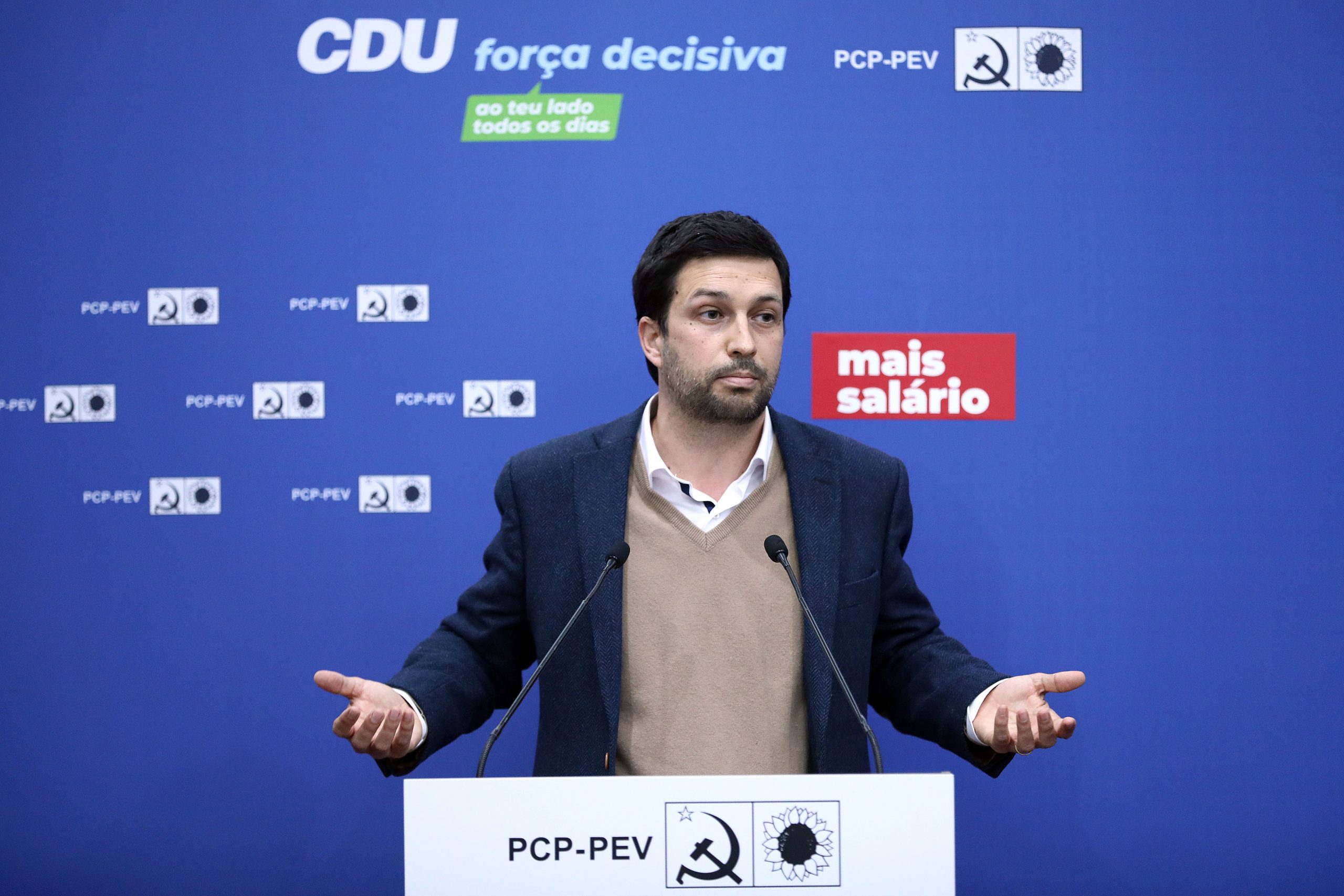 Legislativas: João Ferreira acusa direita de desprezar igualdade de género e PS de a usar como propaganda