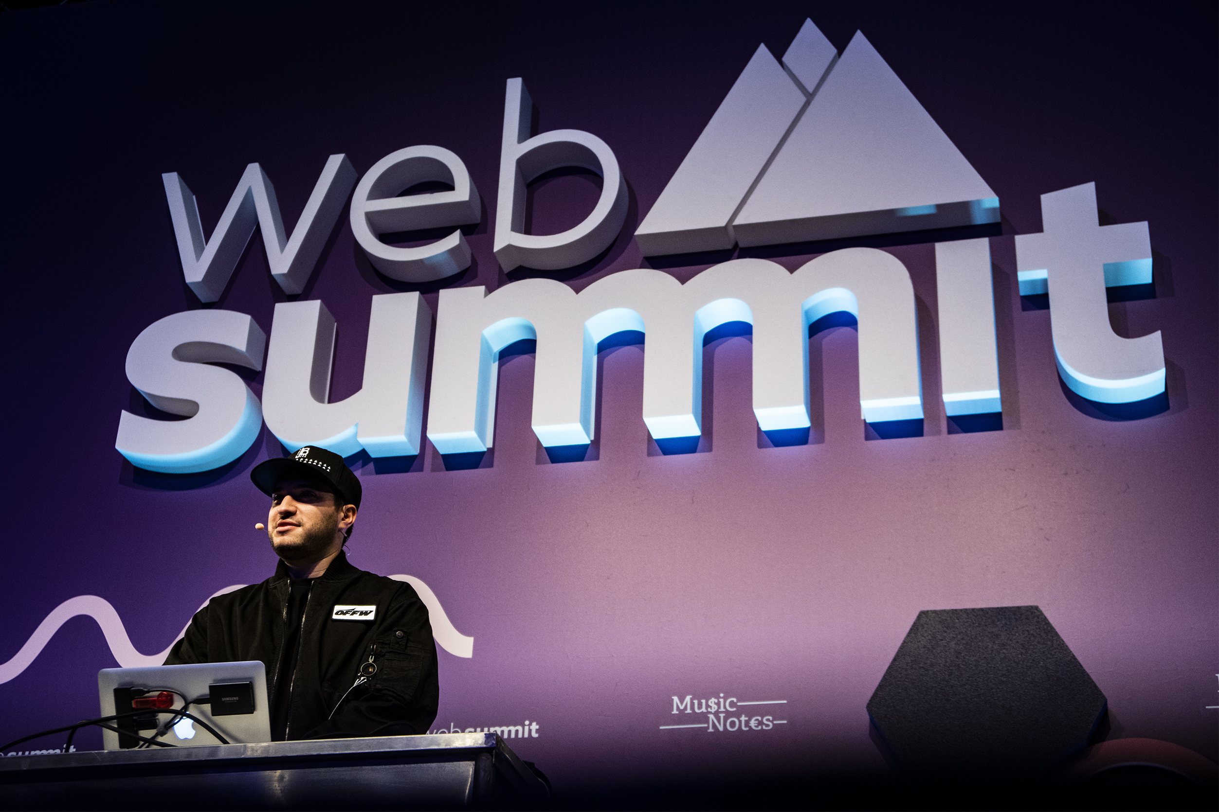 Web Summit. Ganham a vida a fazer canções, mas a tecnologia é música para os seus ouvidos