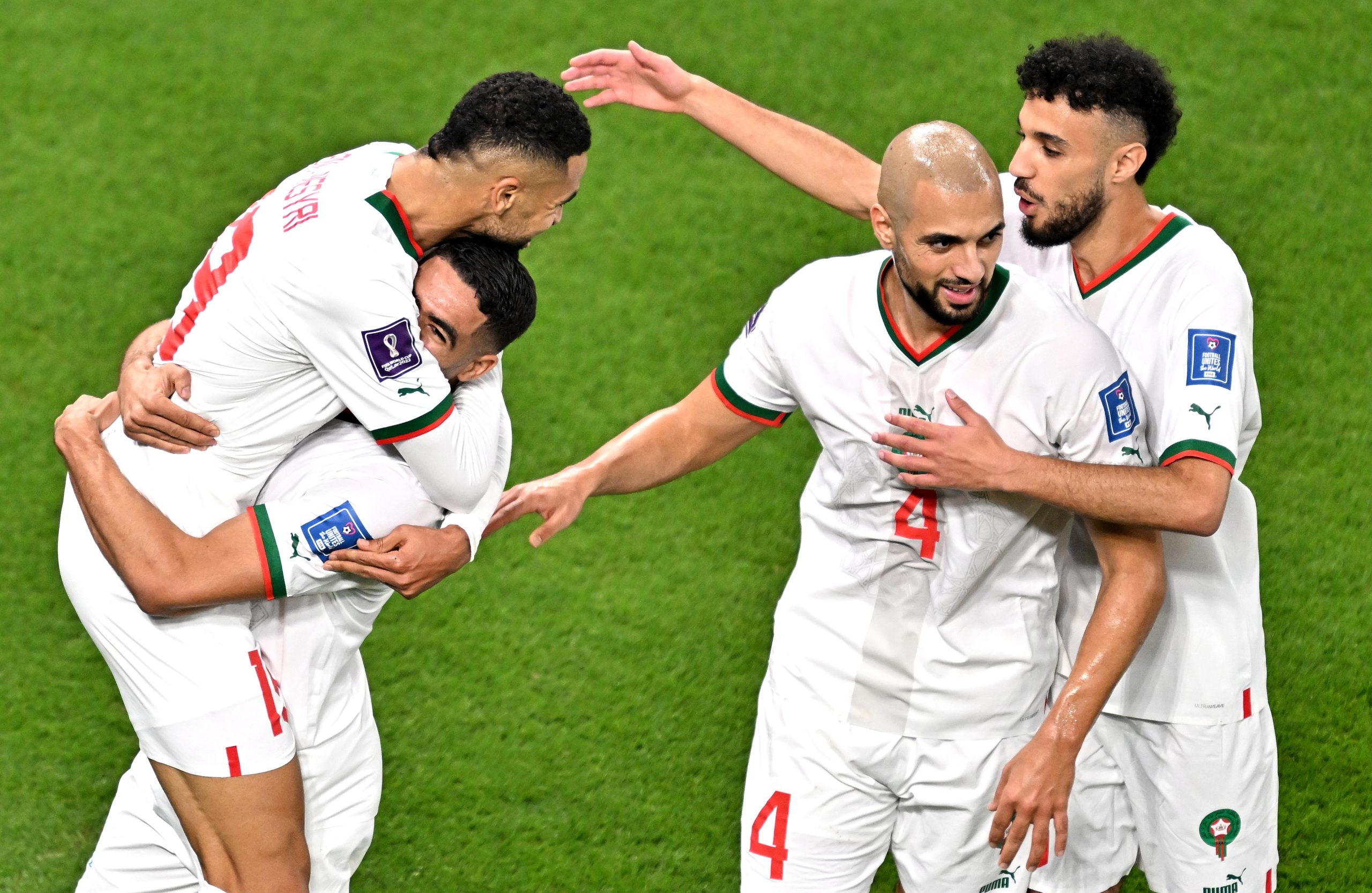 Foi até ao último minuto no grupo F: Marrocos e Croácia seguem para os oitavos-de-final