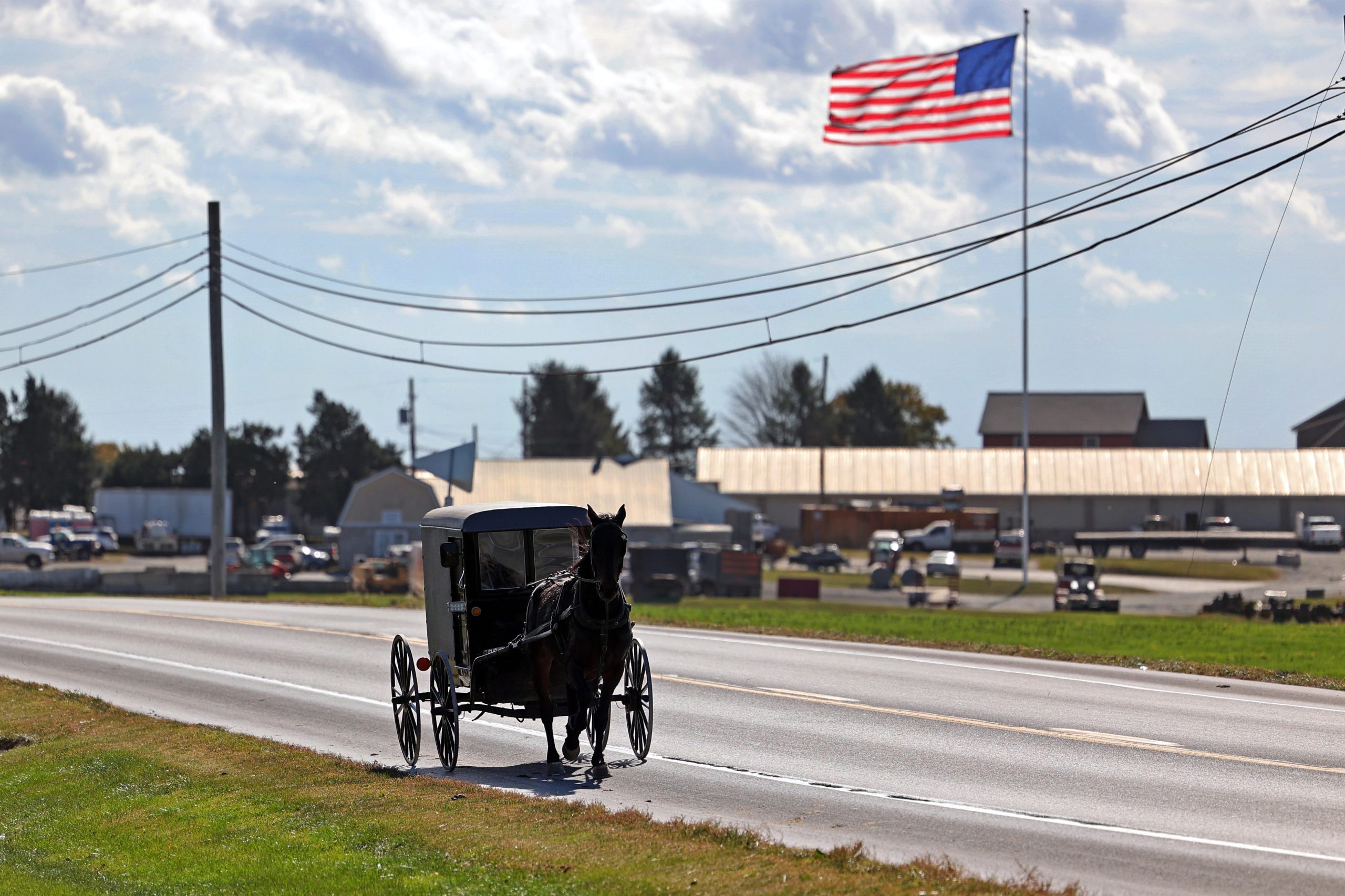 Trump quer votos dos Amish na Pensilvânia, Deus não deixa