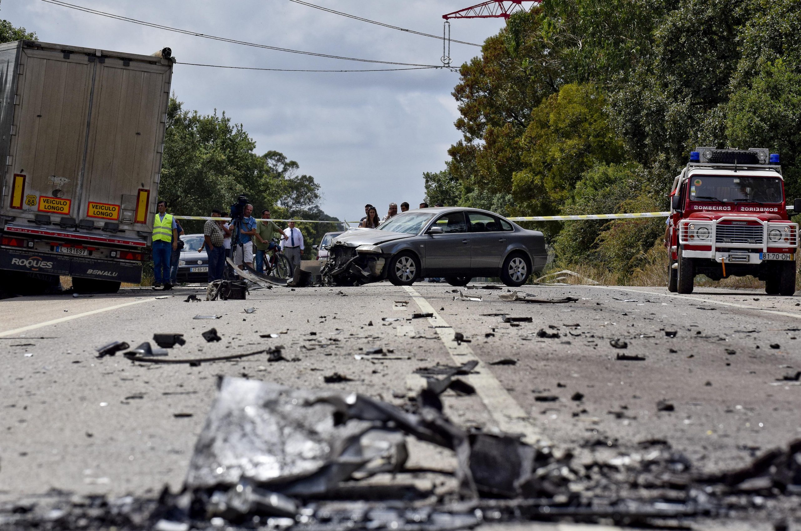 GNR: 3 mortos e 9 feridos em acidentes rodoviários no domingo